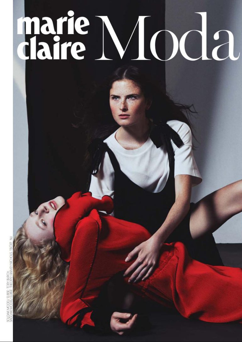 Lobke & Phine & Viktoria  | Marie Claire December’19