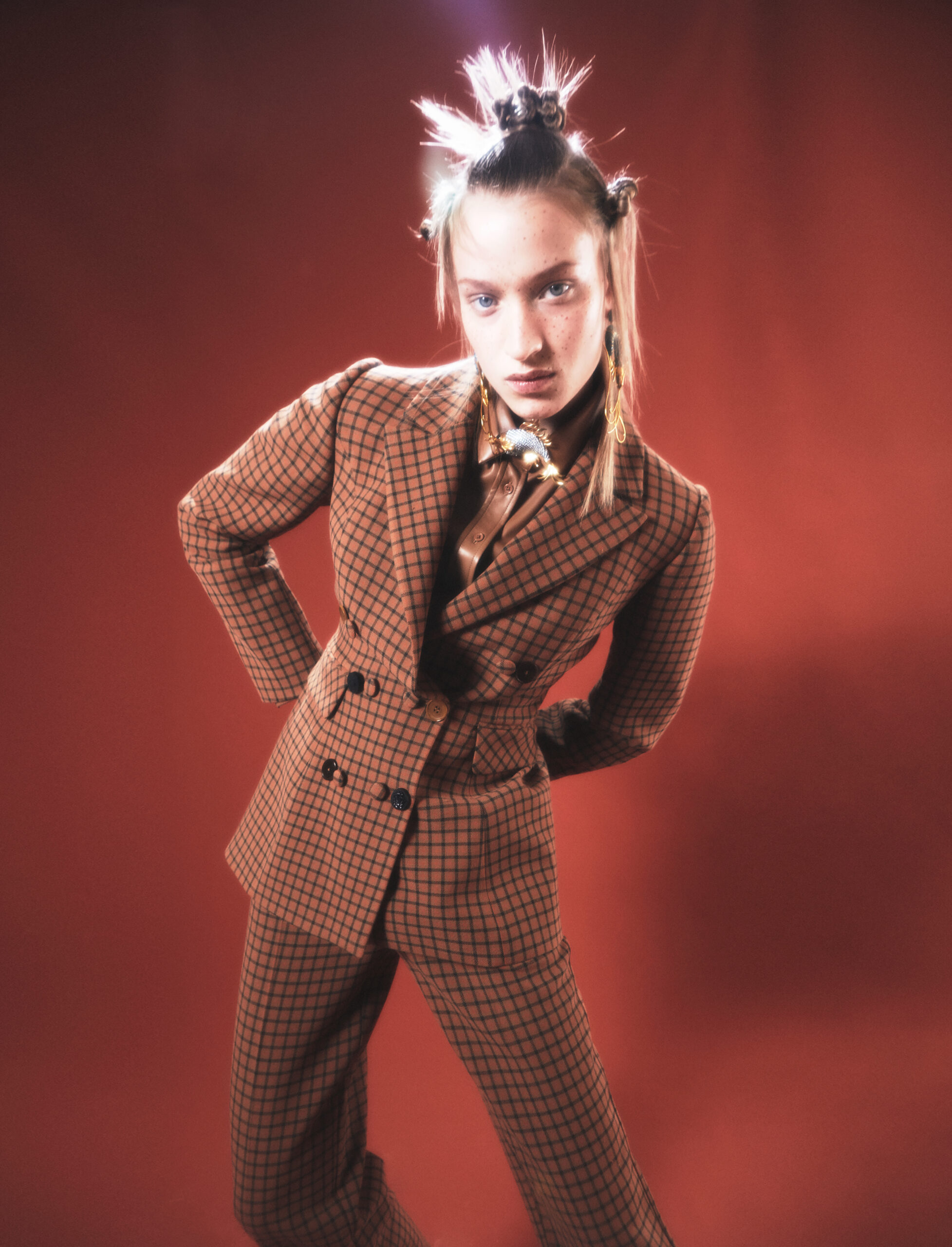 Teo & Lana & Natalia for Elle Magazine December I 20 news photo