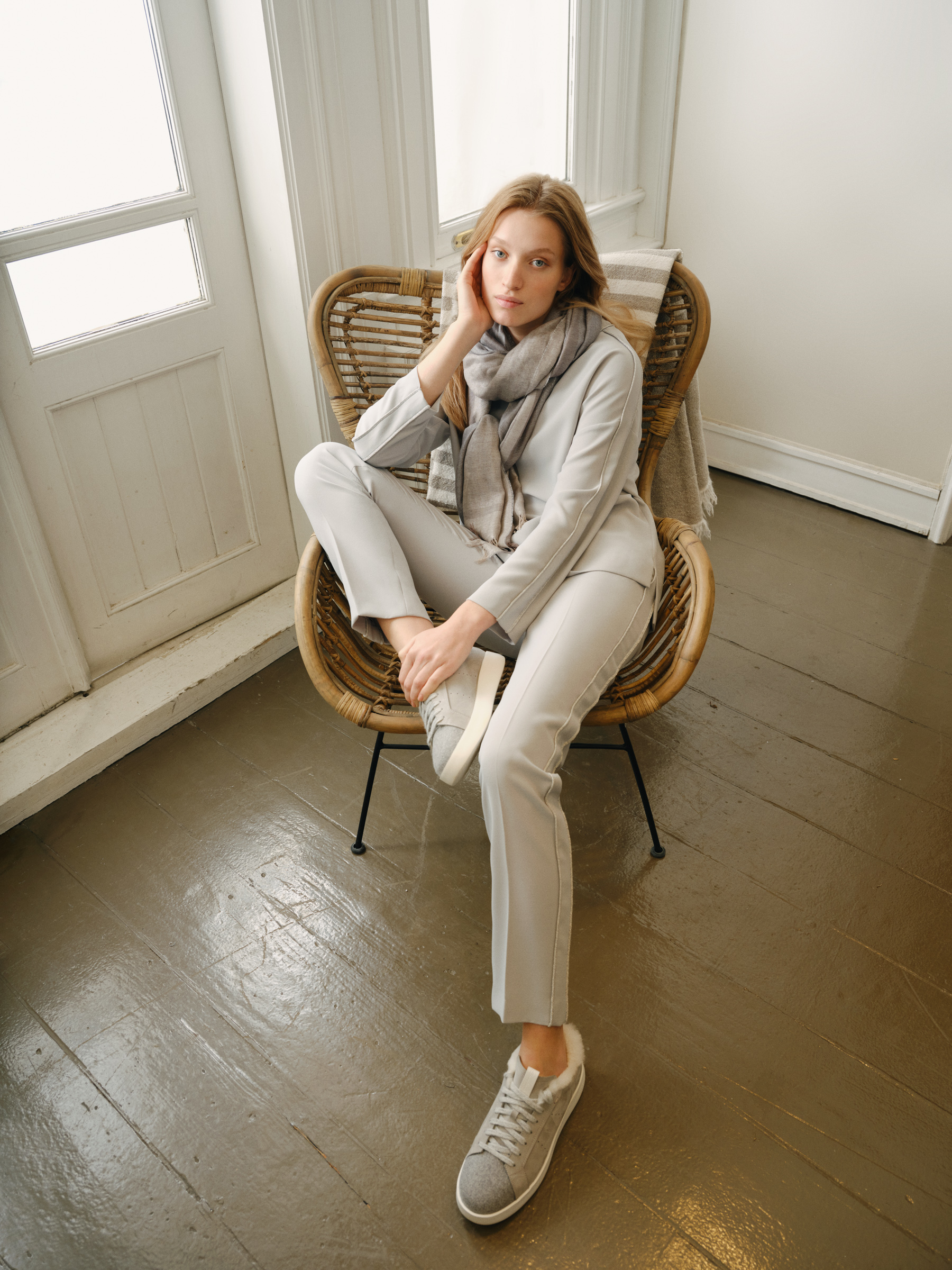 Lana Frolova for Vakko Longwear Campaign 20/21 news photo
