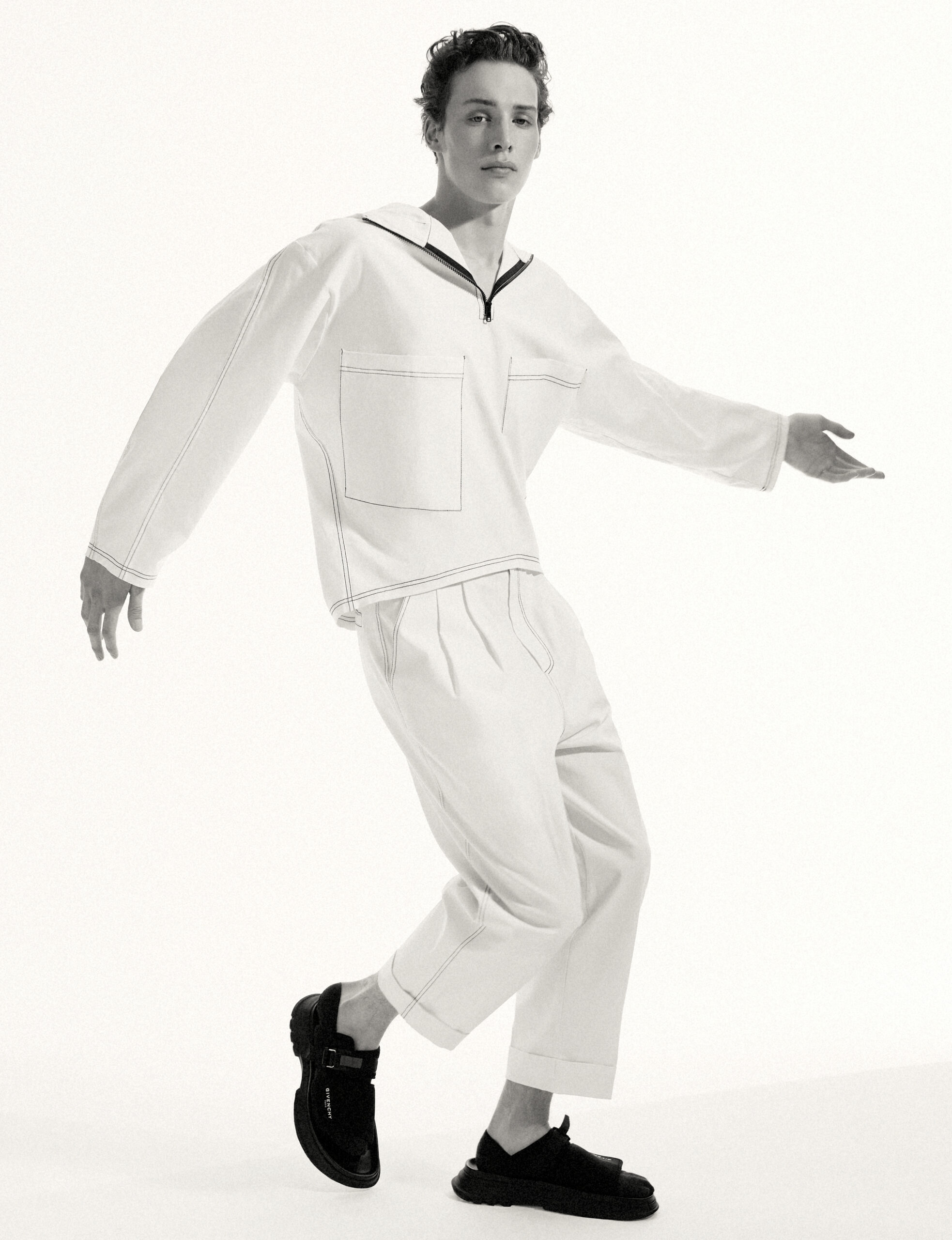 Mats Vandenbosch for L’officiel Hommes April Issue news photo