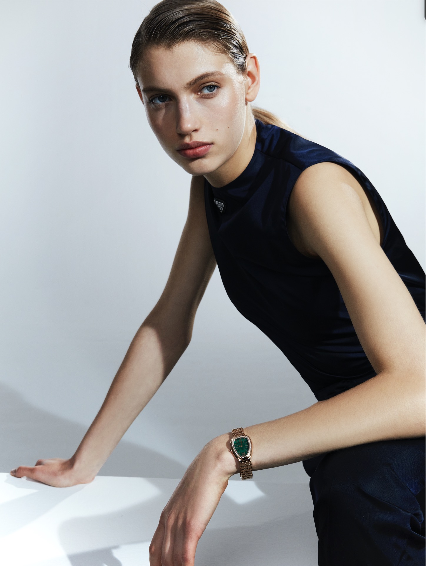 Julia Bulakhtina for 100th Issue of L’officiel news photo