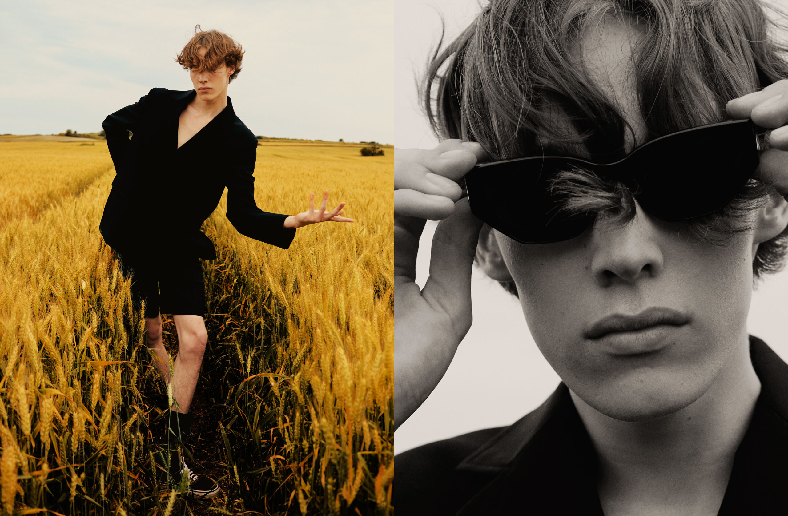 Mats Vandenbosch van Mil for L’officiel Hommes news photo