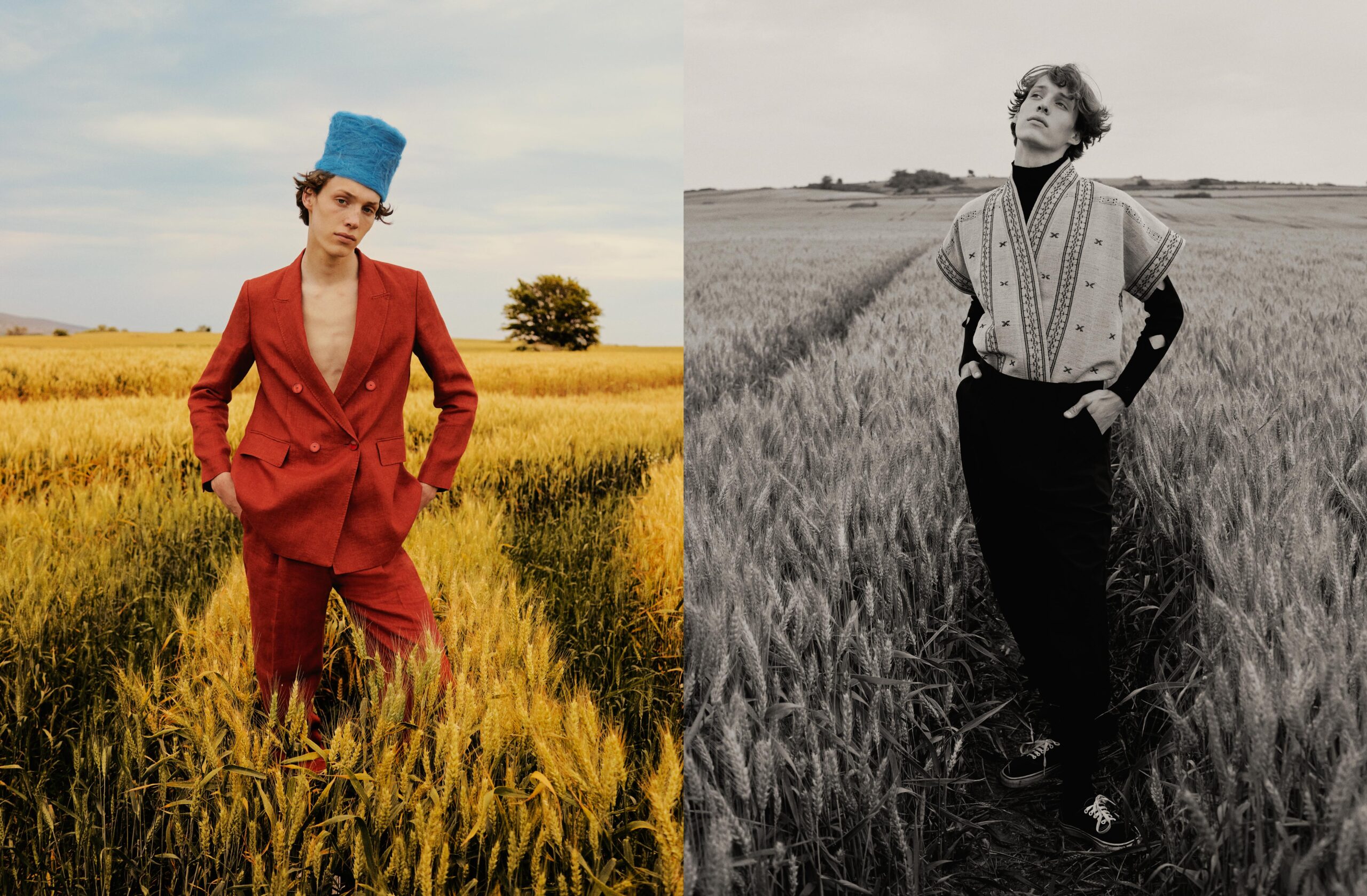 Mats Vandenbosch van Mil for L’officiel Hommes news photo