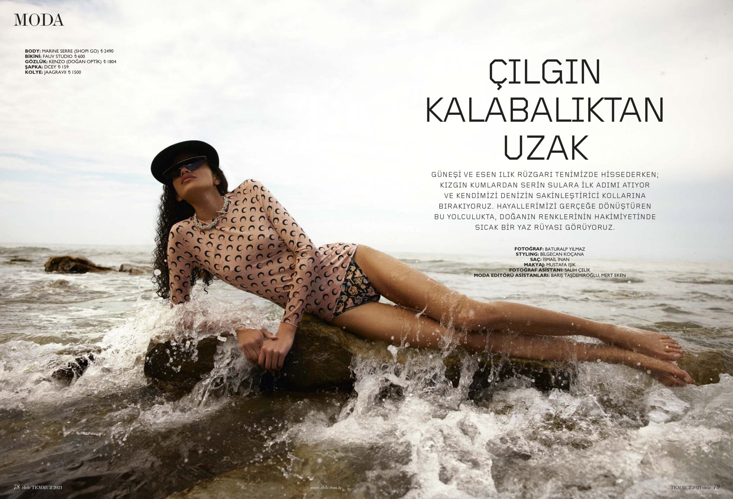 Antonella Delgado for Elele July Issues news photo