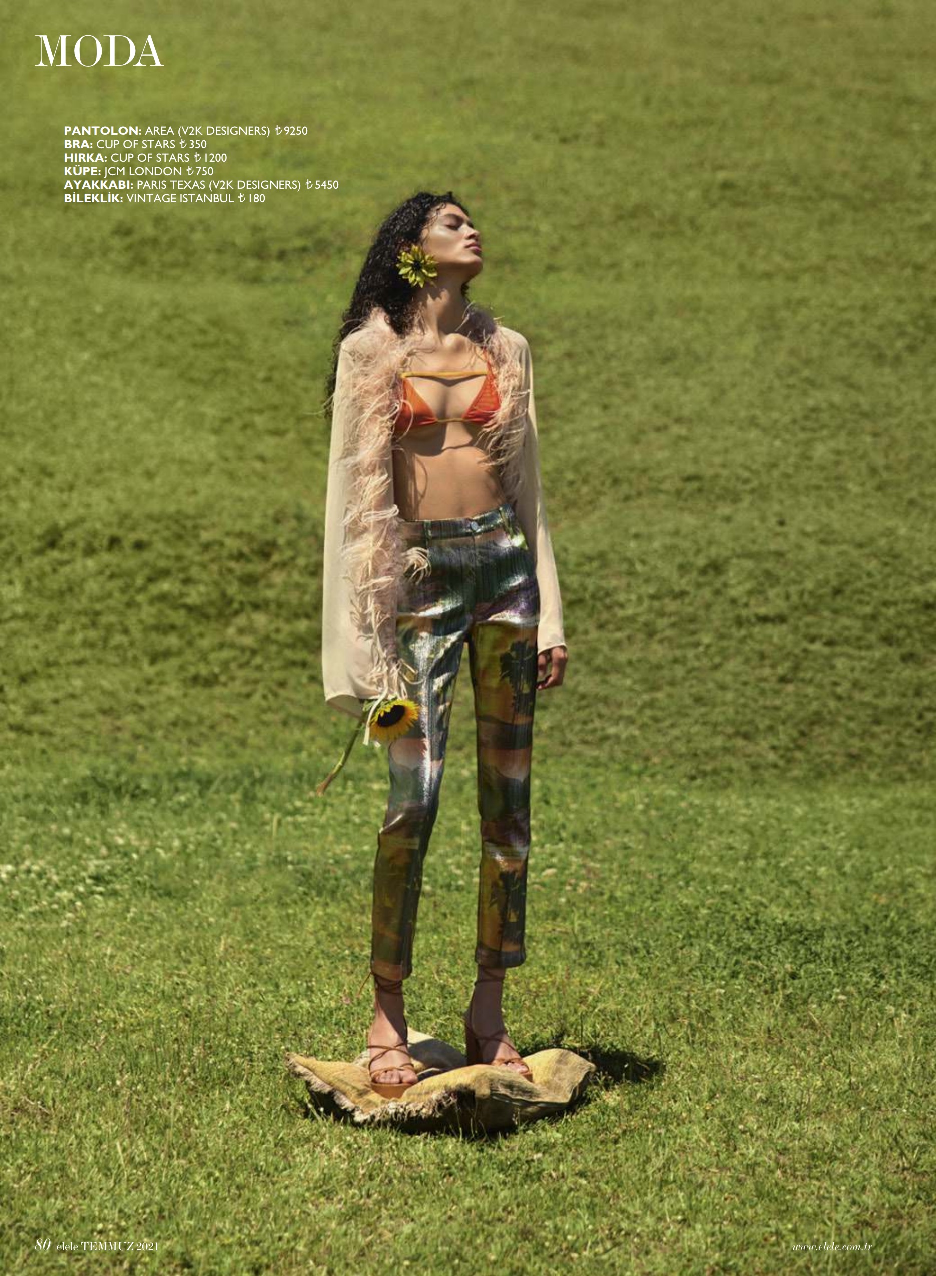 Antonella Delgado for Elele July Issues news photo