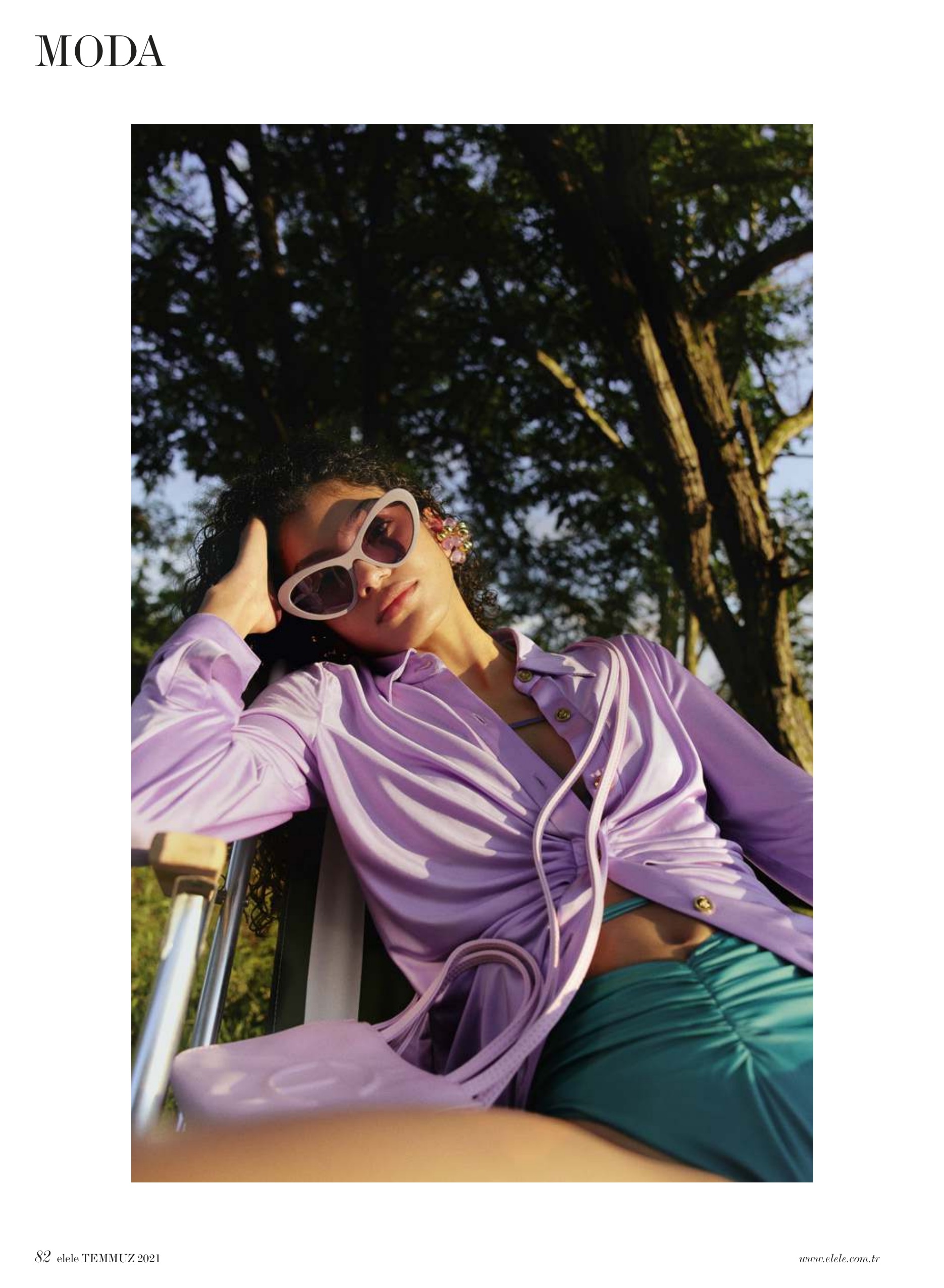 Antonella Delgado for Elele July Issues news photo