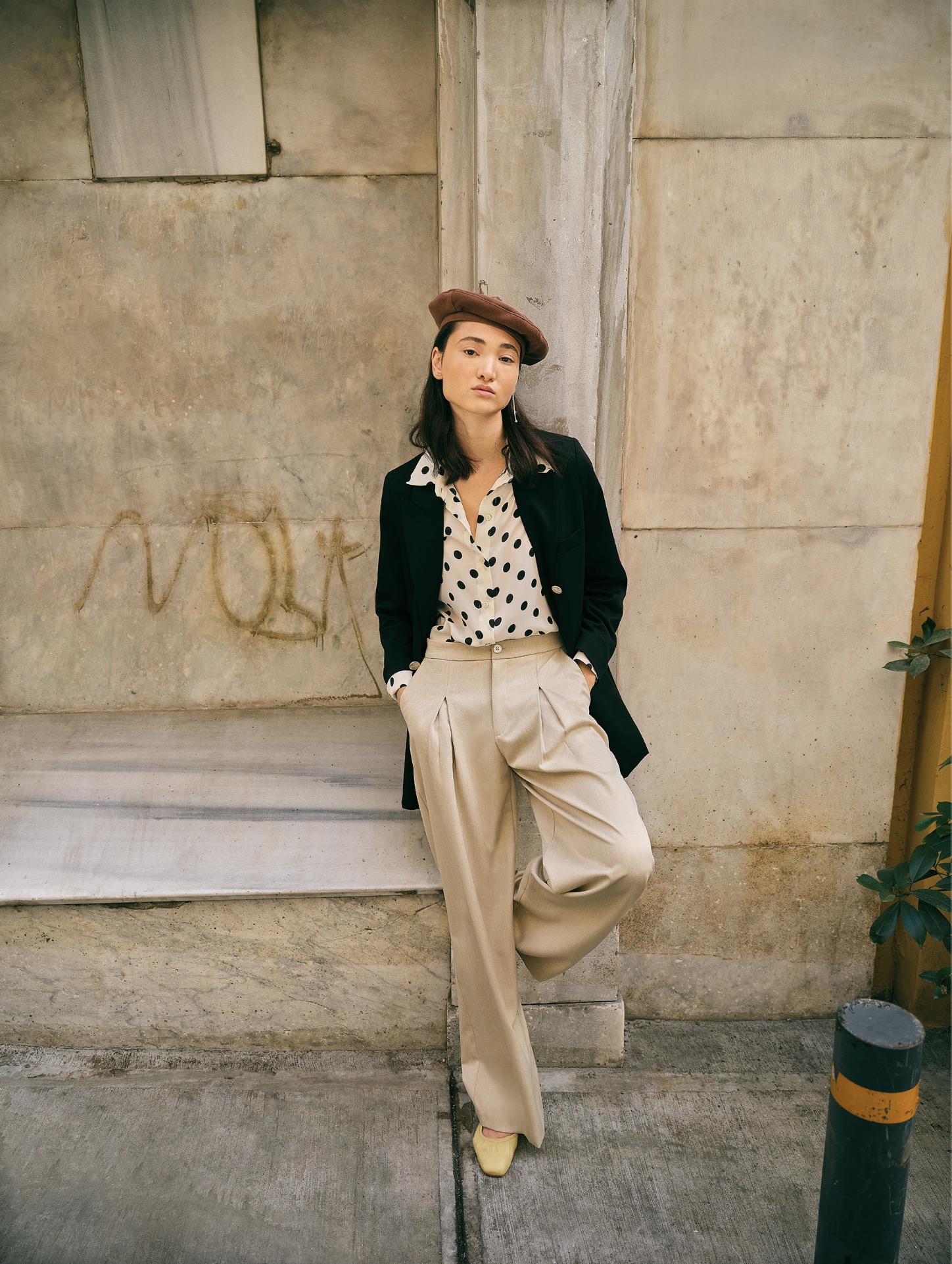 Estella Tarchokova for Nur Bilen Yavuzer x LC Waikiki news photo