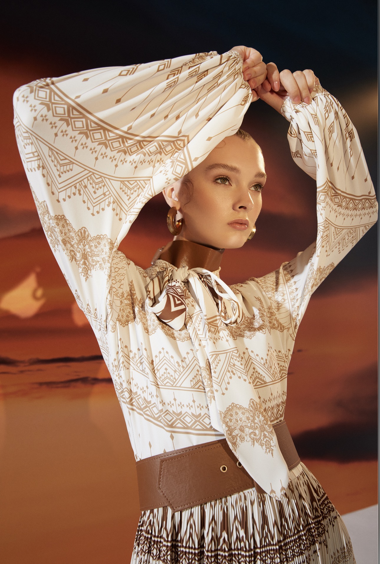 Dina Vasileva for Roh’s AW’21 news photo