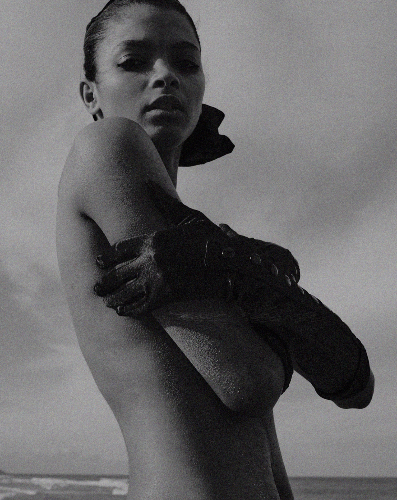 Dhay Baez Test Shooting news photo