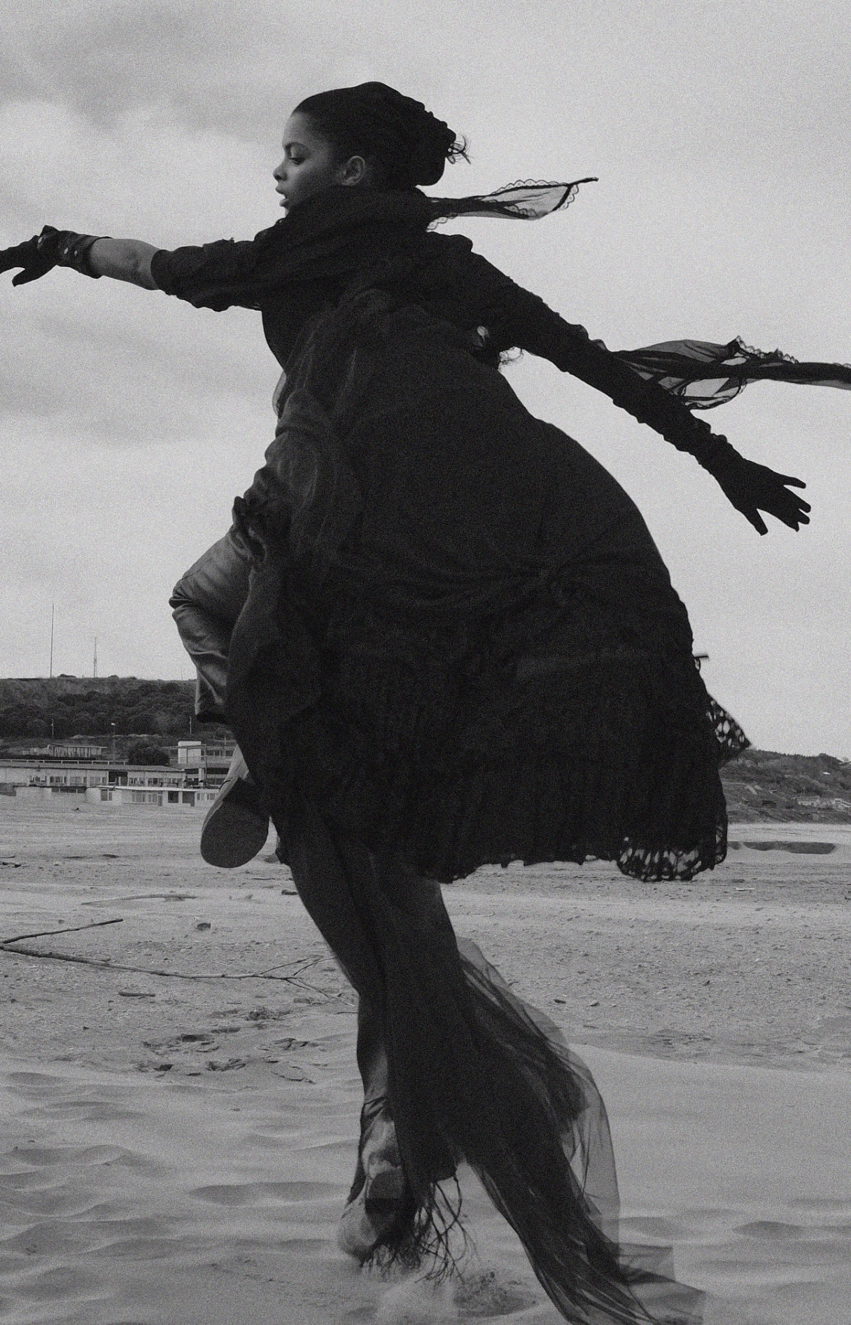 Dhay Baez Test Shooting news photo