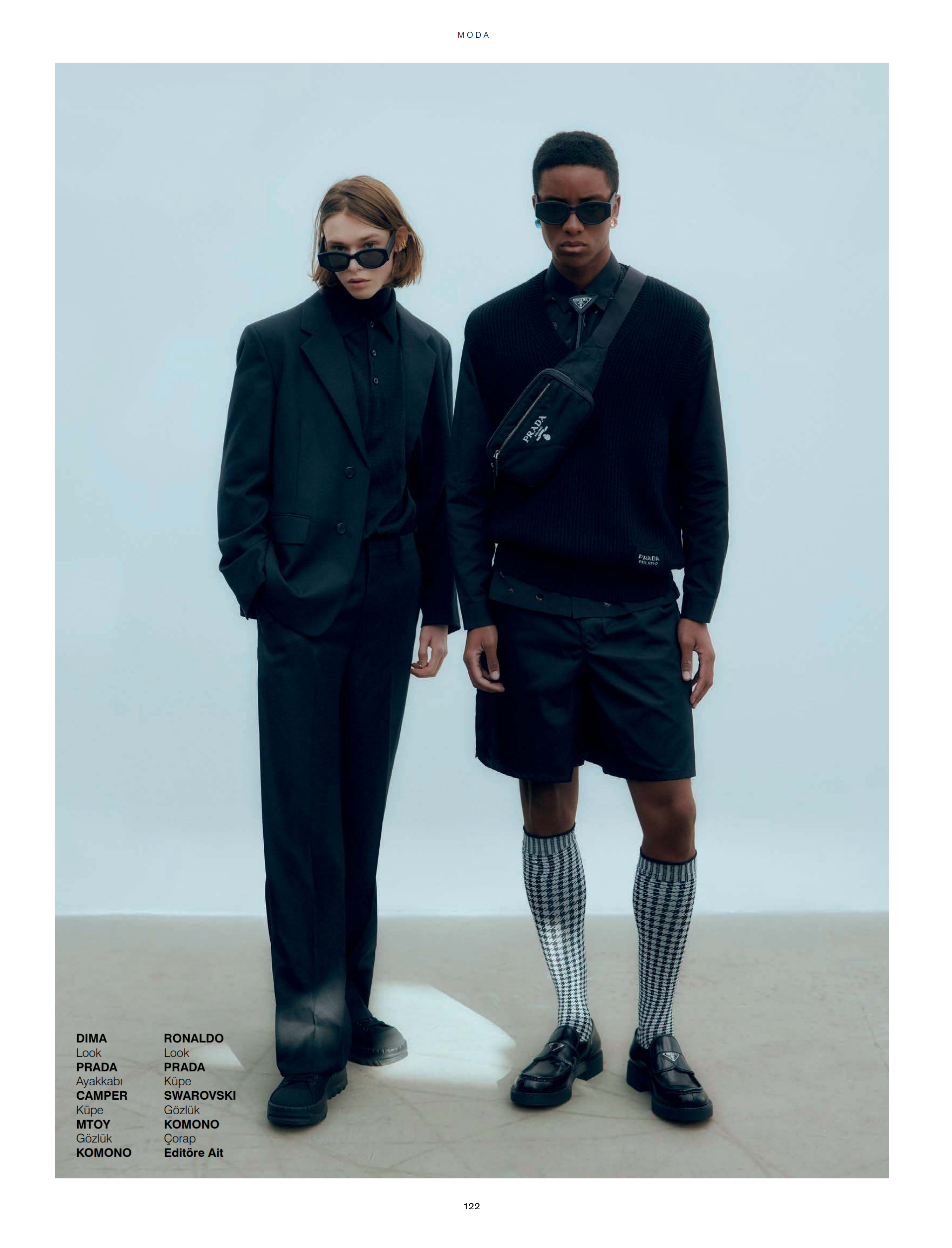 Dima Galenko for L’officiel Hommes news photo