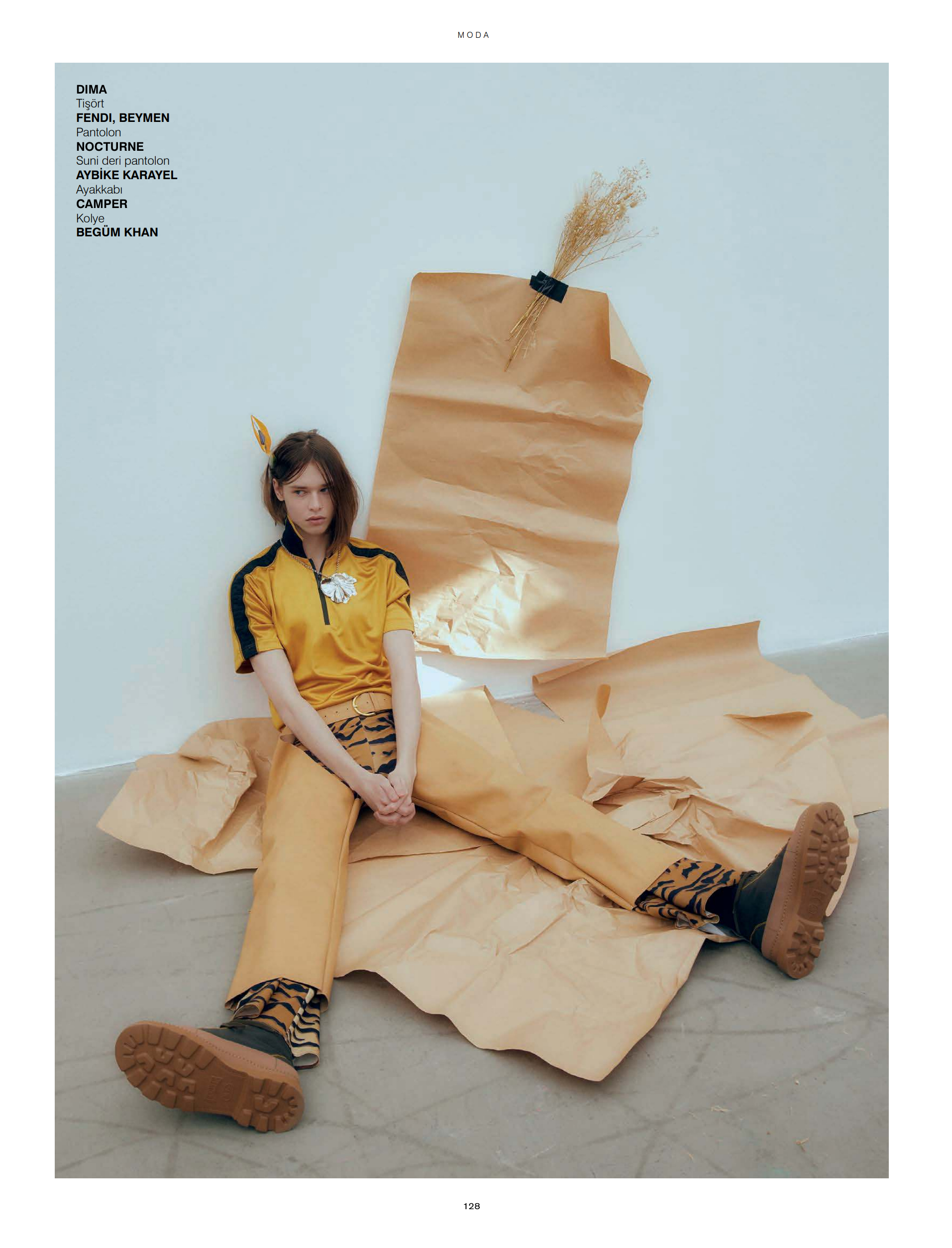 Dima Galenko for L’officiel Hommes news photo