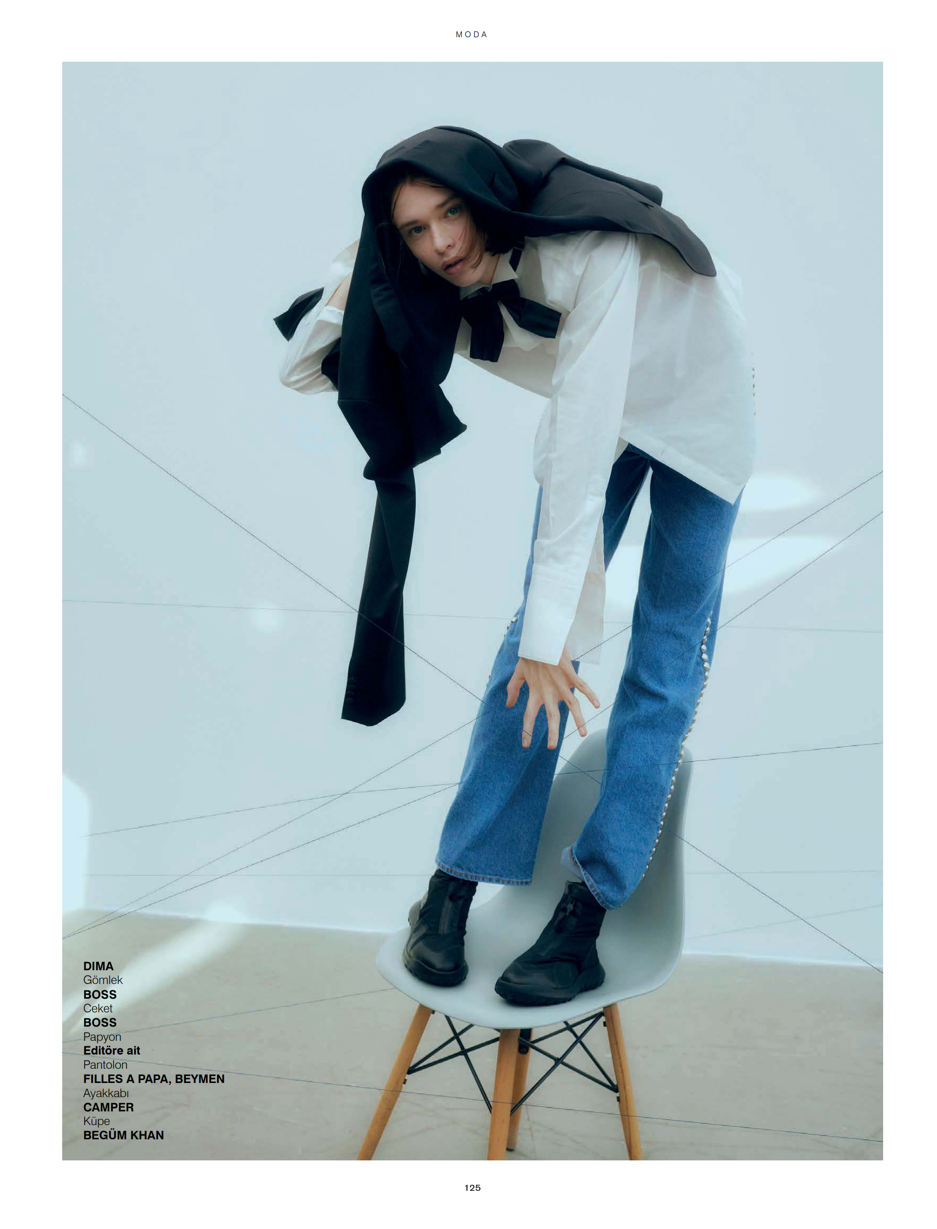 Dima Galenko for L’officiel Hommes news photo