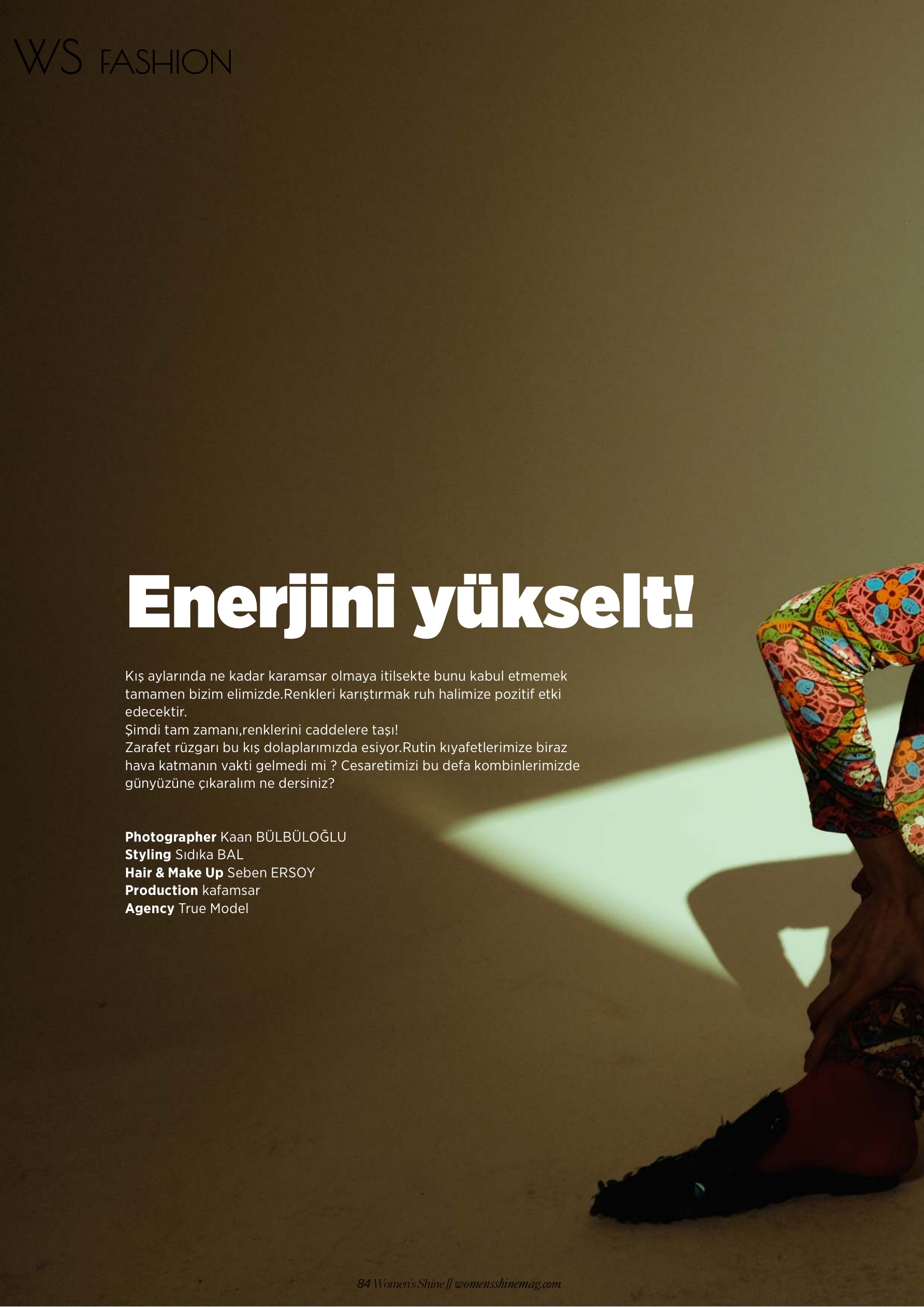 Zeynep Enhoş for Women Shine Mag Feb’22 Issue news photo