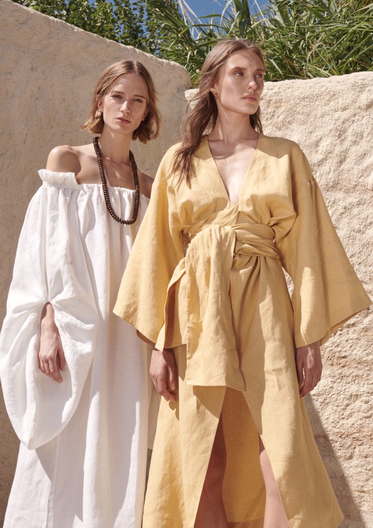 Teodora Pejic & Jo Kruk for Peace of White SS’22
