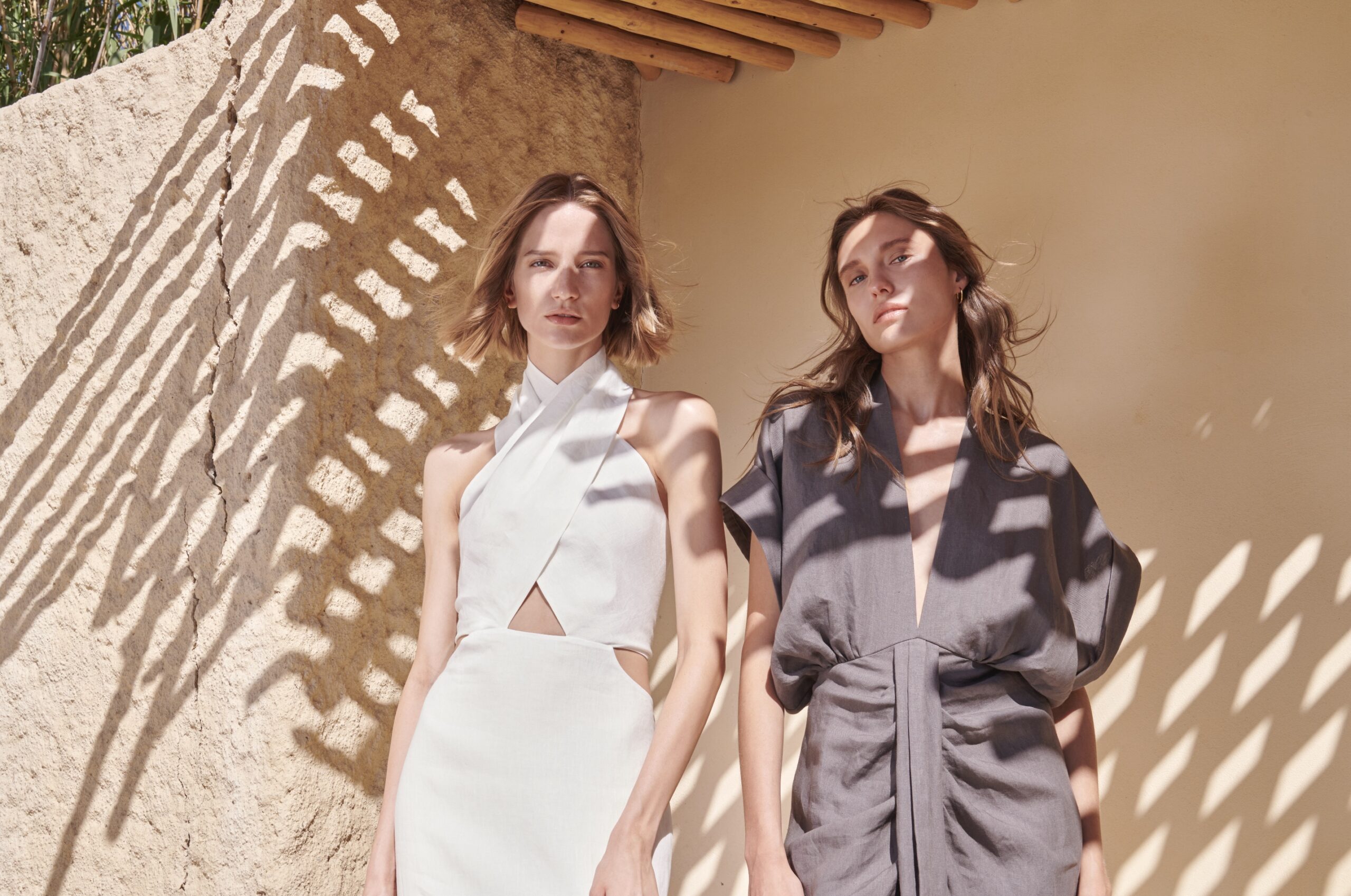 Teodora Pejic & Jo Kruk for Peace of White SS’22 news photo