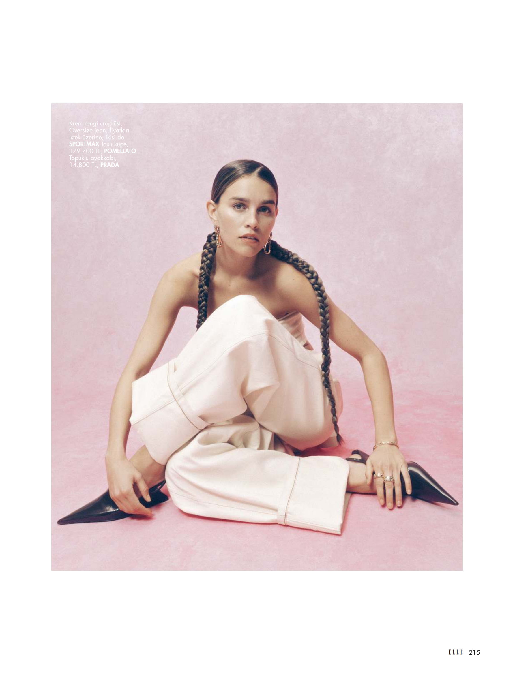 Olivia Aarnio for Elle Magazine April Issue news photo