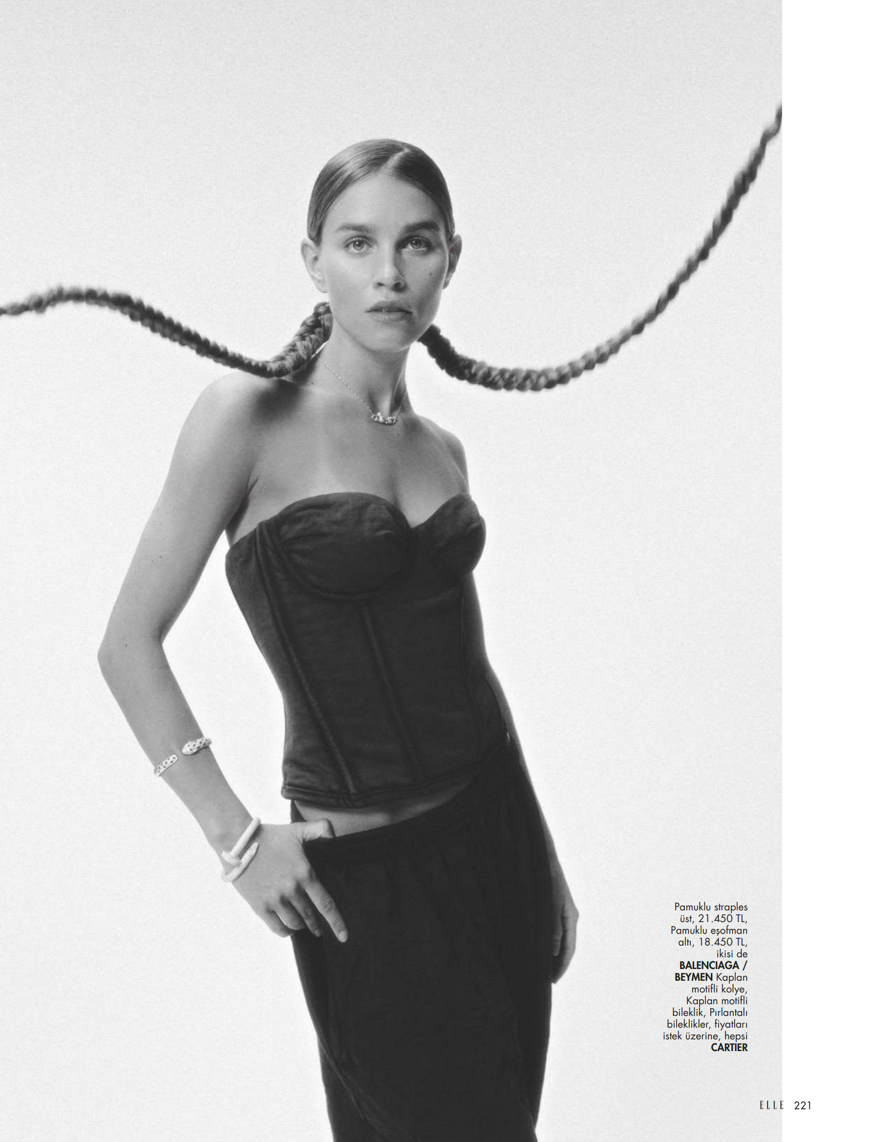 Olivia Aarnio for Elle Magazine April Issue news photo