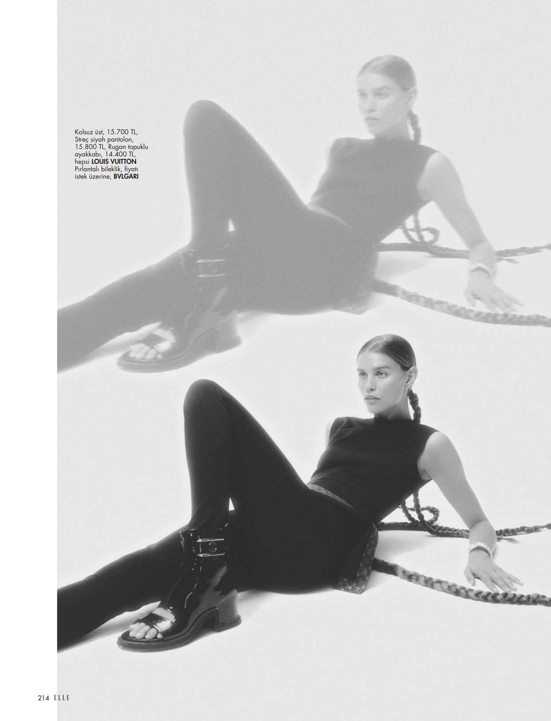 Olivia Aarnio for Elle Magazine April Issue news photo