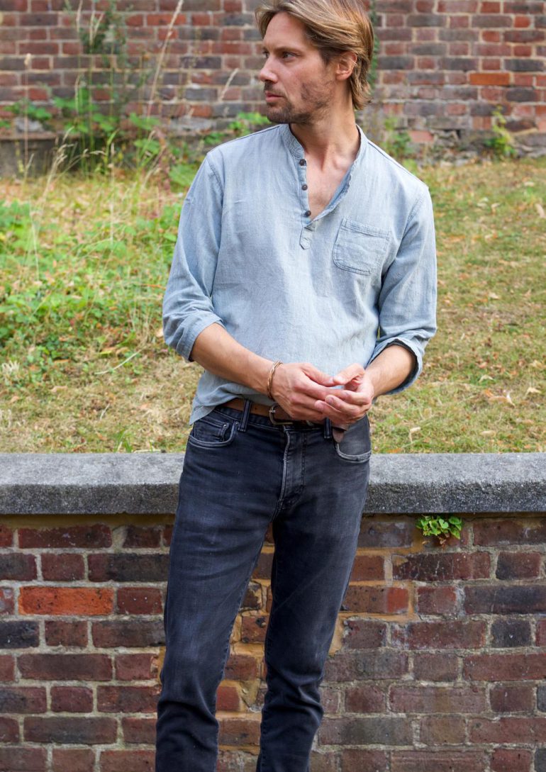 James Rousseau polaroid photo