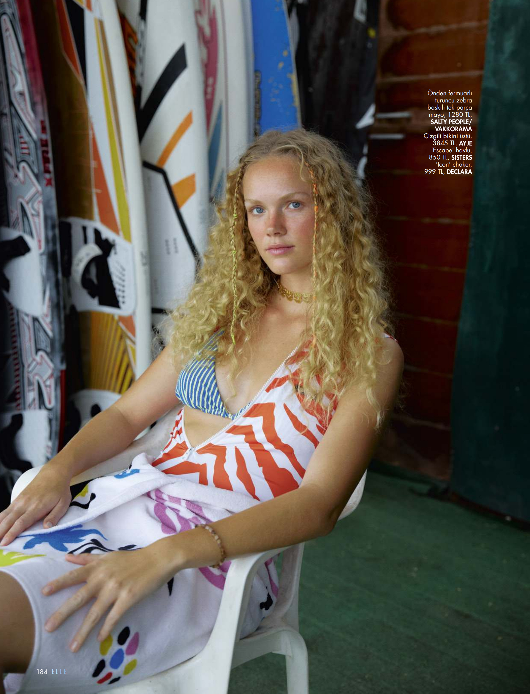 Candice Brink for Elle July Issue news photo