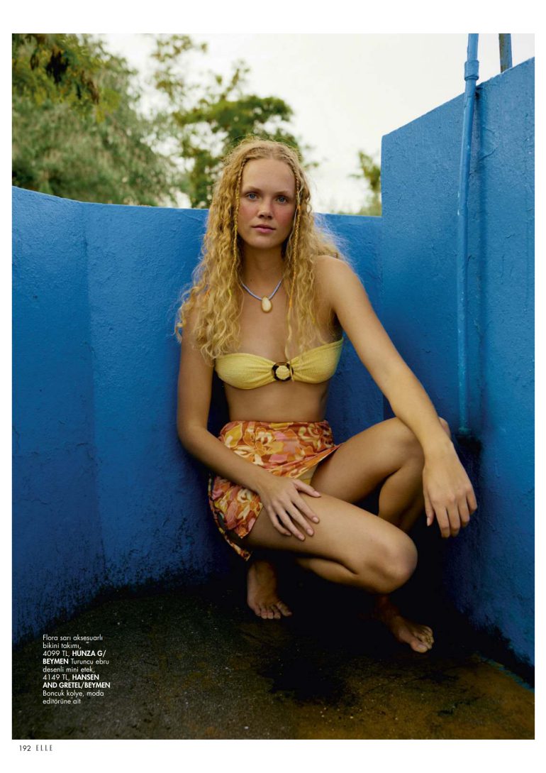 Candice Brink for Elle July Issue