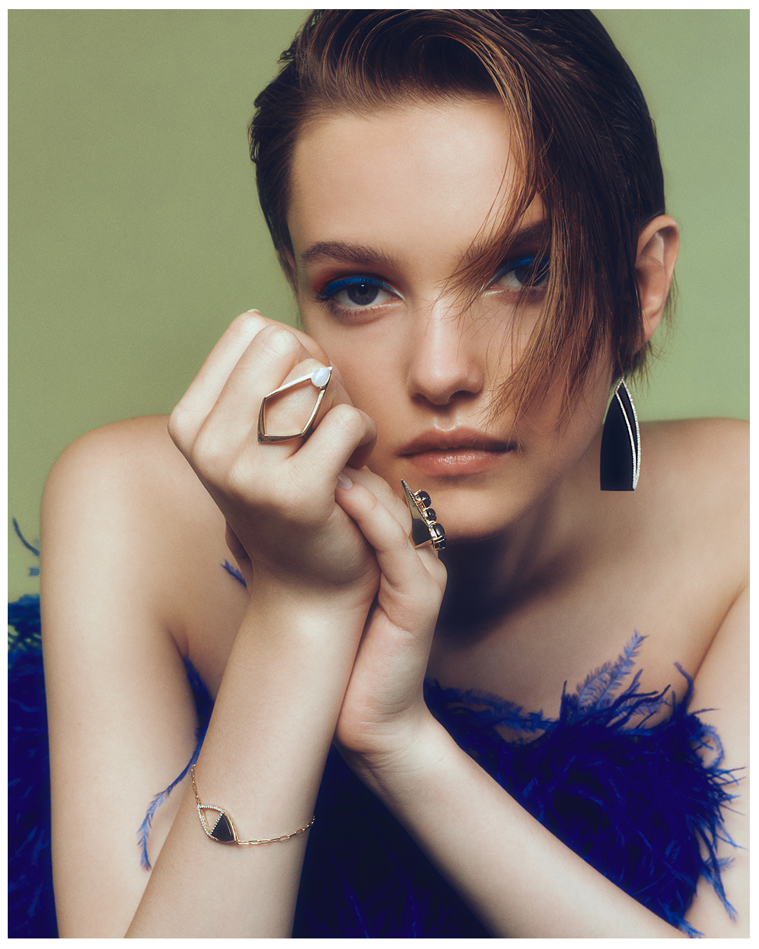 Valeria Chenskaya for Herstory Fusion Collection news photo