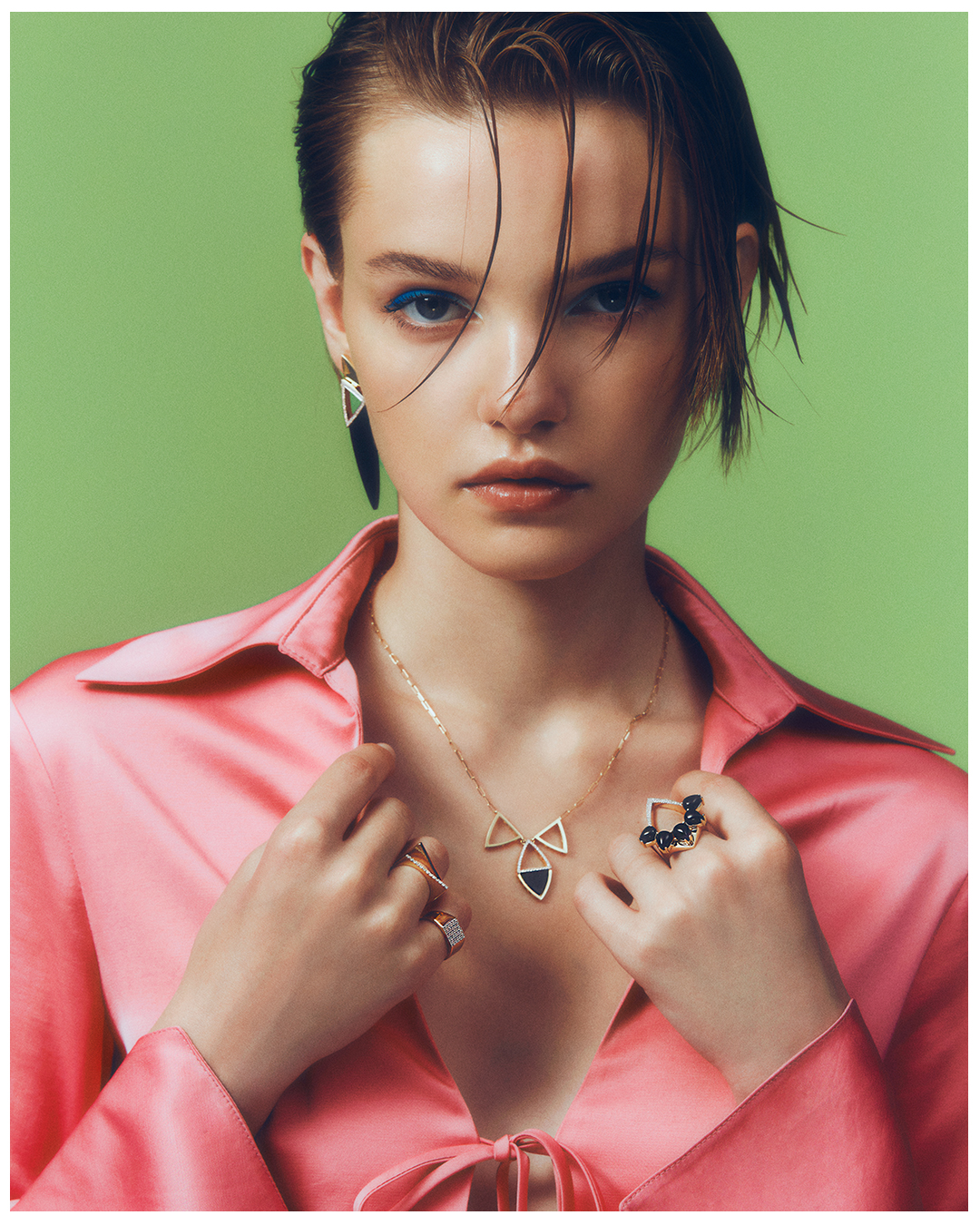 Valeria Chenskaya for Herstory Fusion Collection news photo