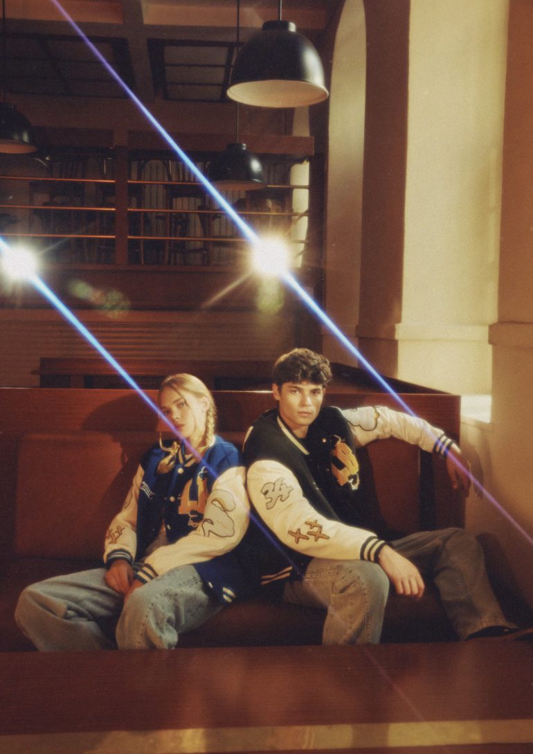 Arjan Botma & Milagros & Polina Gubanova for Les Benjamins College Collection