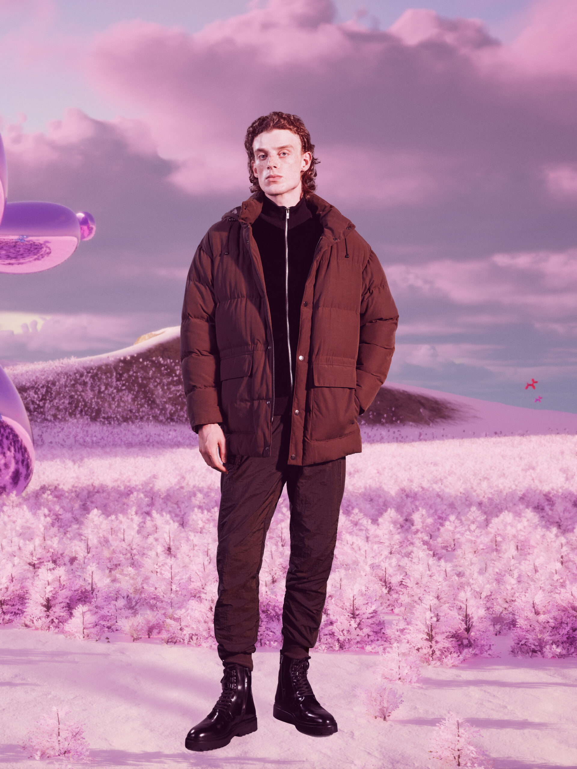 Danya Fesenko for Tween FW’22-23 Campaign Shooting news photo