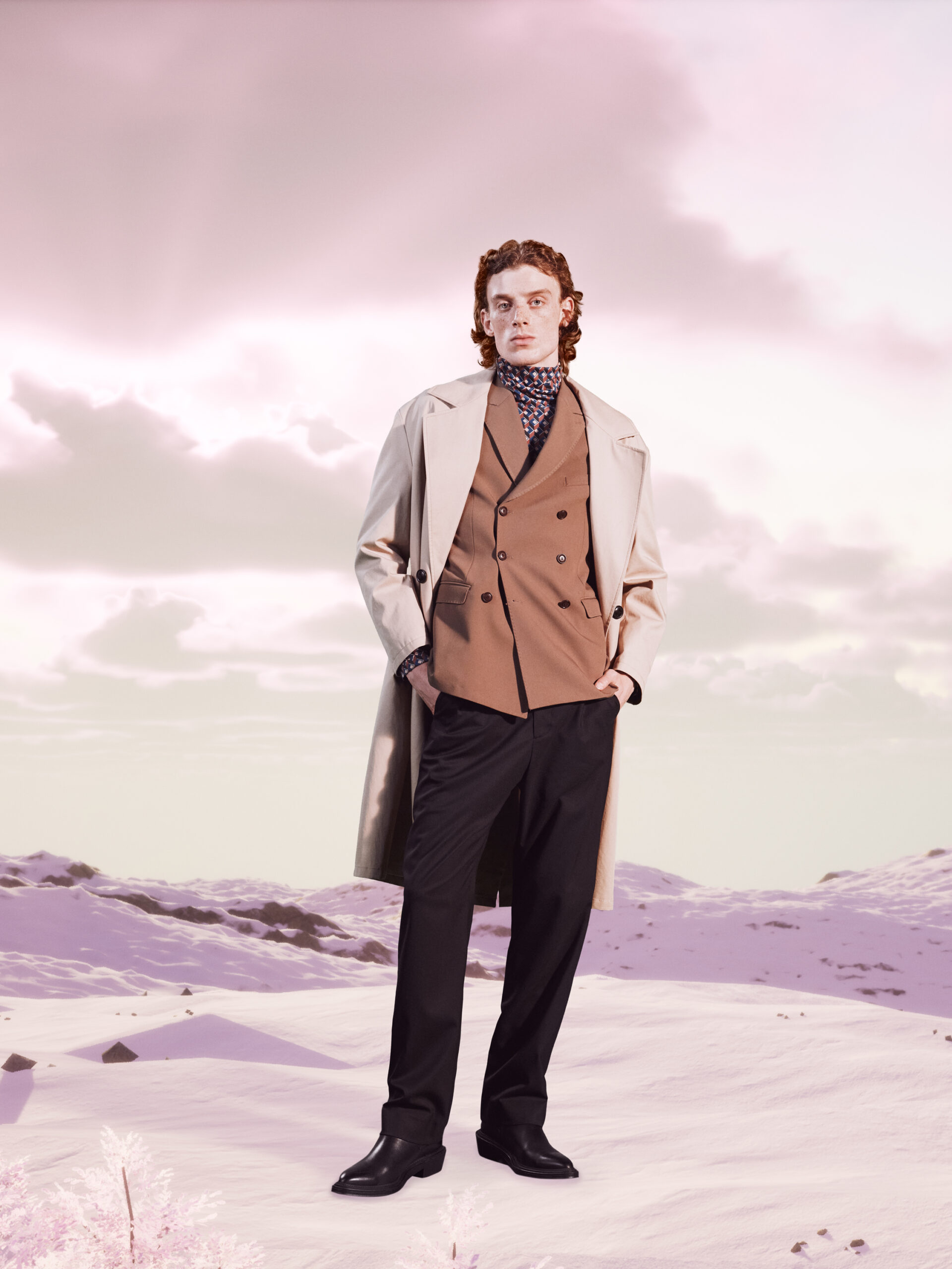 Danya Fesenko for Tween FW’22-23 Campaign Shooting news photo