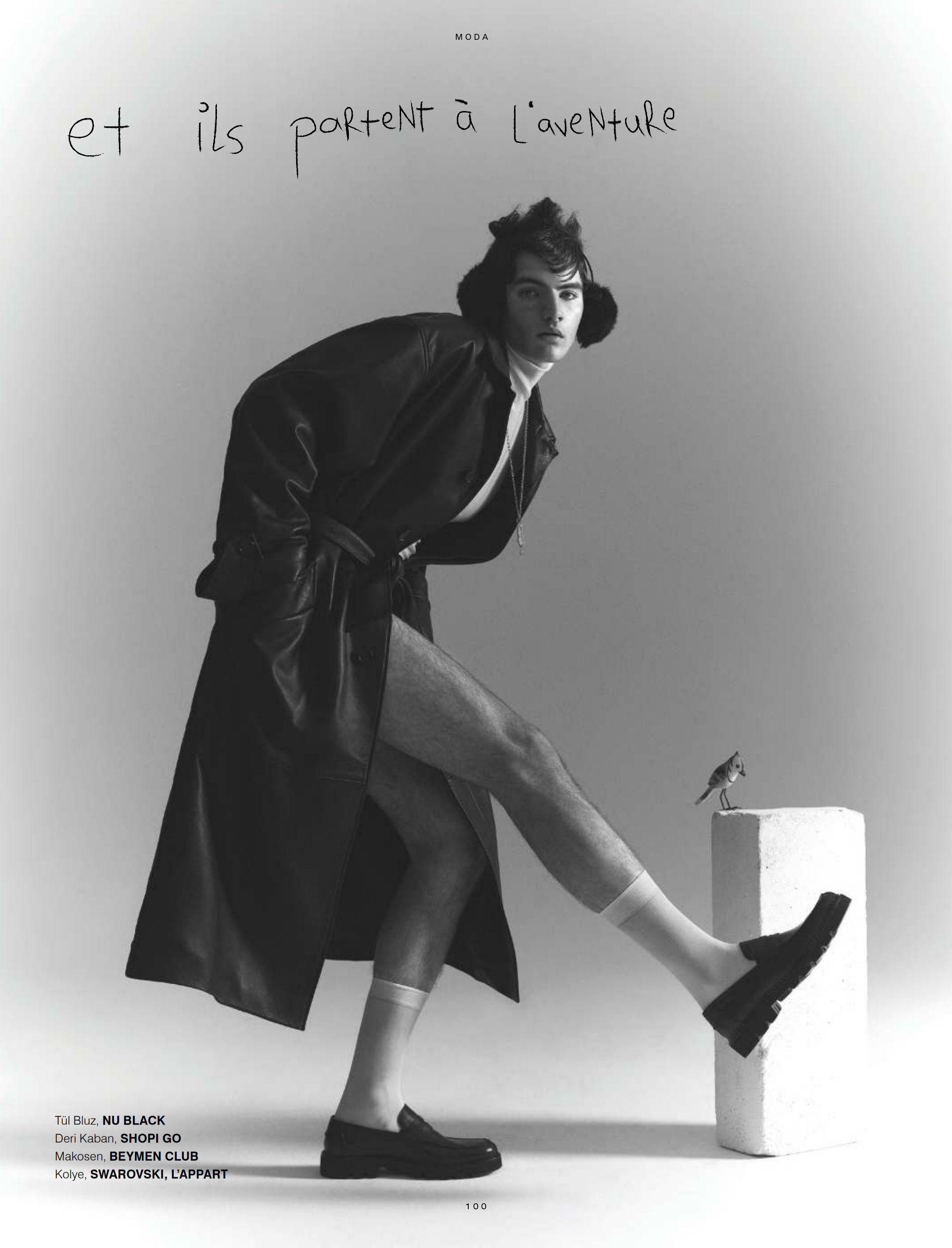 Boris for L’officiel Hommes Winter Issue news photo