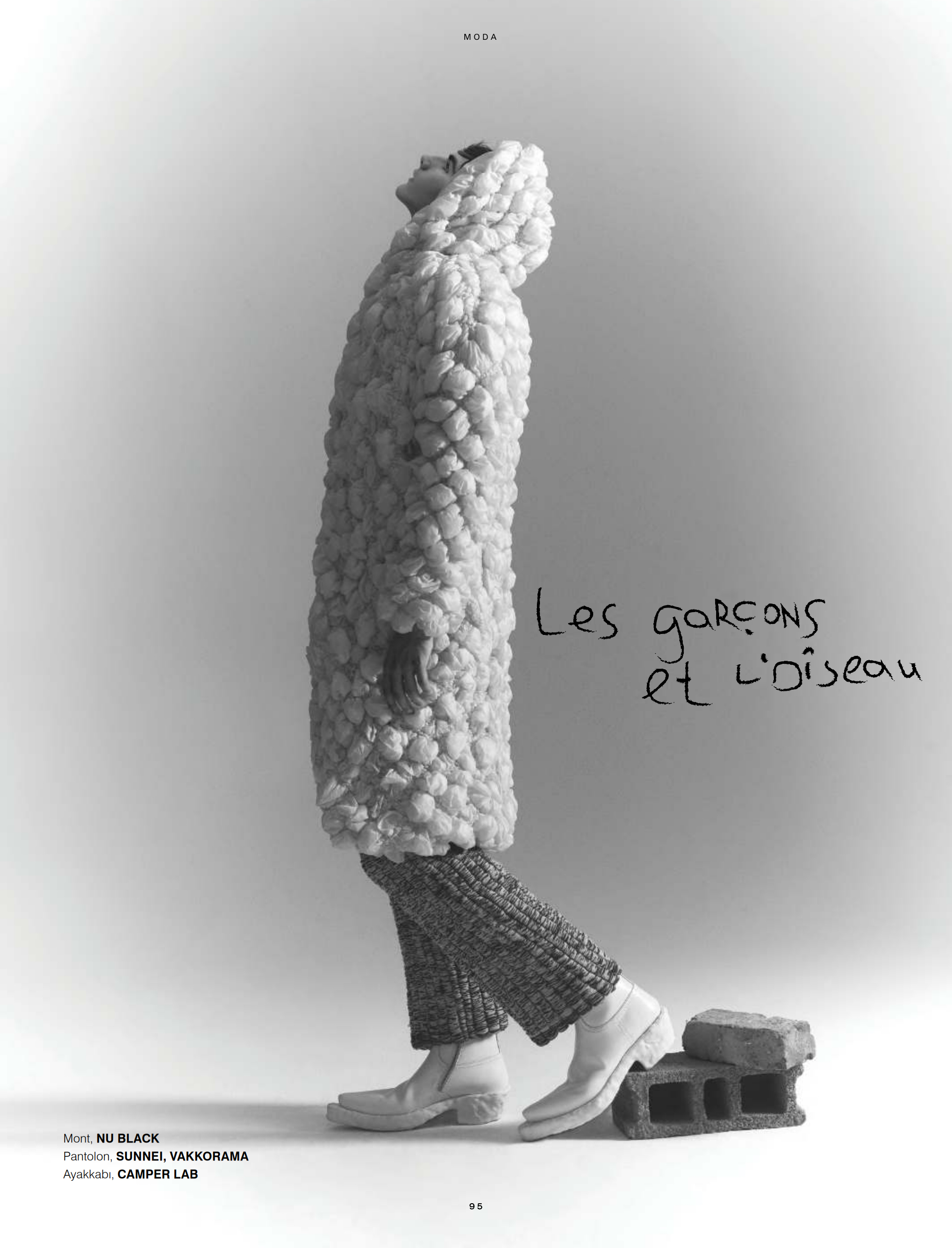 Boris for L’officiel Hommes Winter Issue news photo