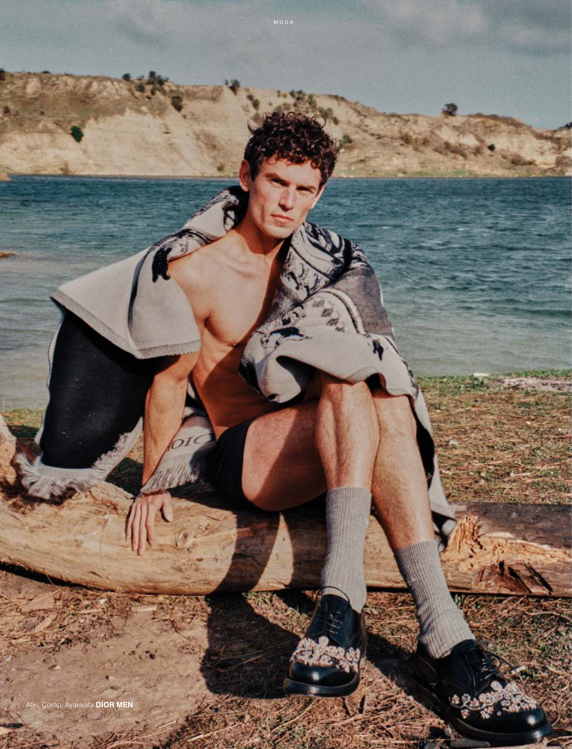 Arthur Gosse for L’officiel Hommes news photo