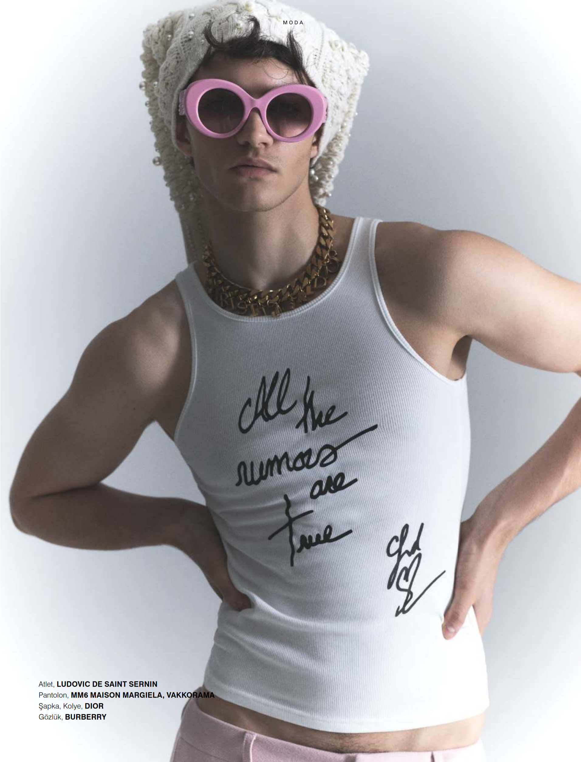 Boris for L’officiel Hommes Winter Issue news photo