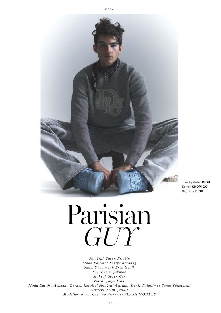 Boris for L’officiel Hommes Winter Issue