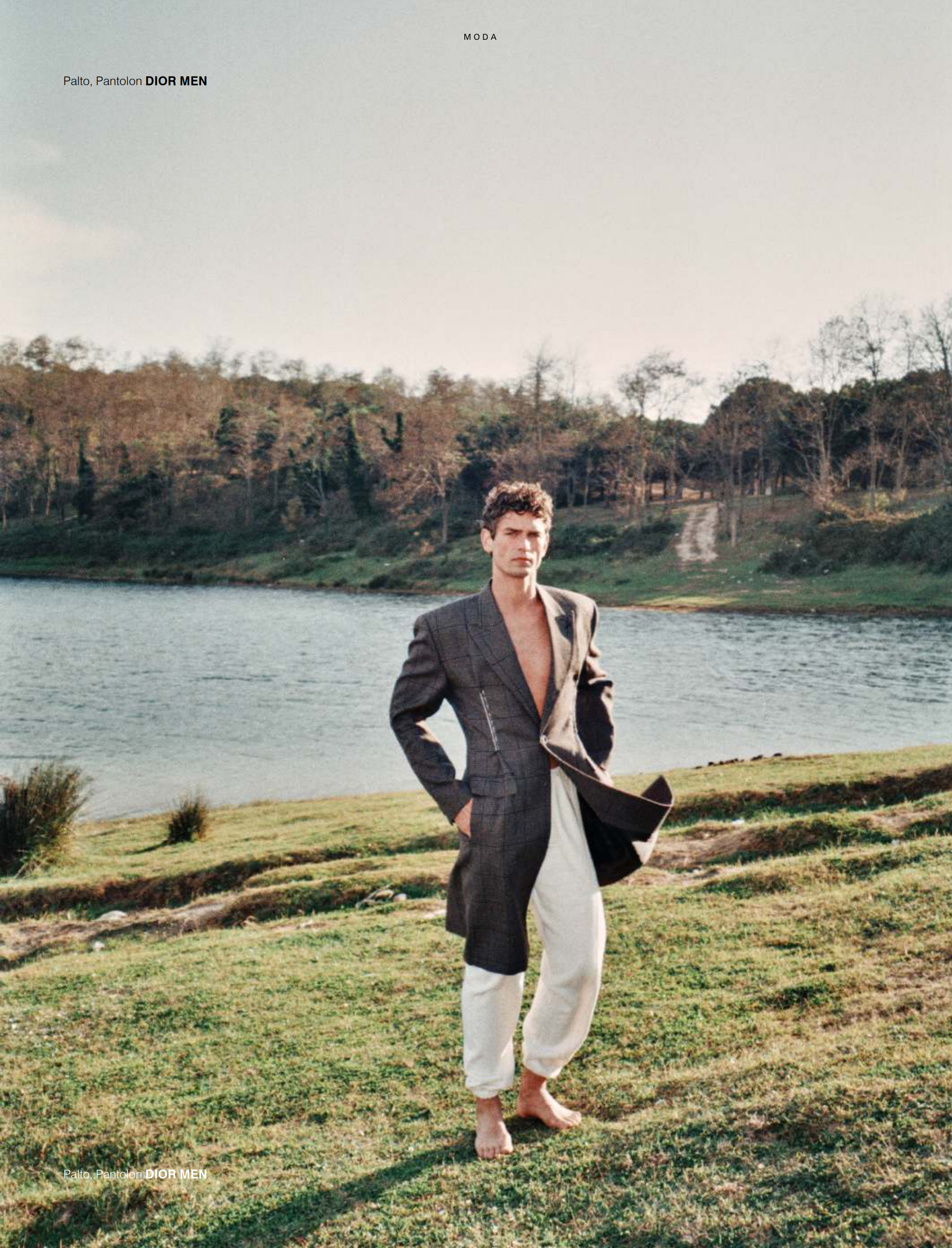 Arthur Gosse for L’officiel Hommes news photo