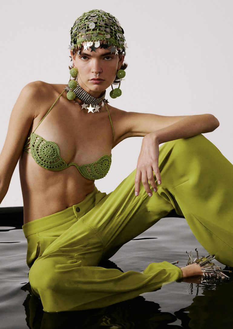 Uliana Grashchenkova for Zeynep Tosun SS’23 Collection