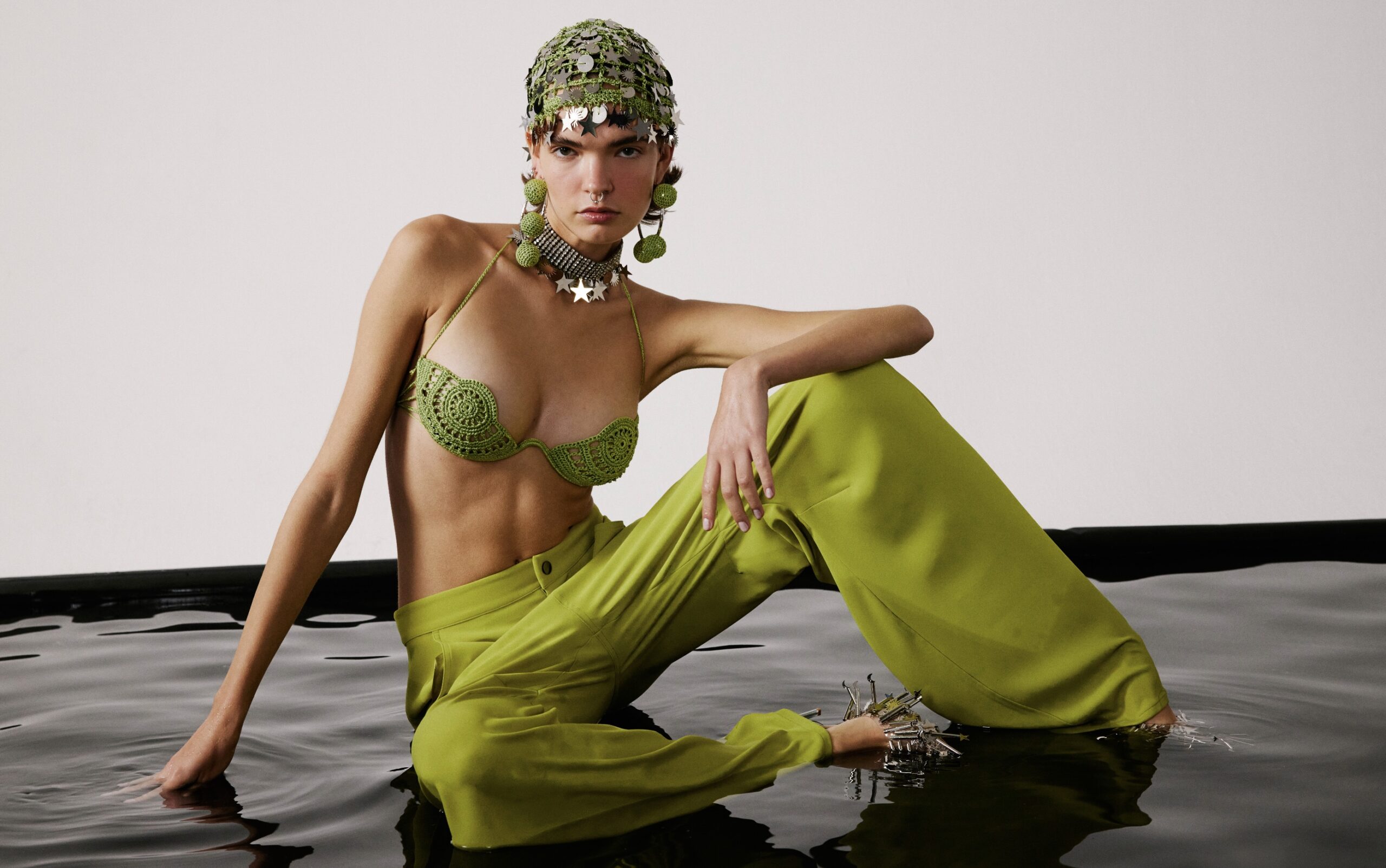 Uliana Grashchenkova for Zeynep Tosun SS’23 Collection news photo