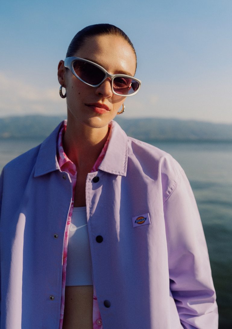 Asia Piwka for Sneaks Up Collection