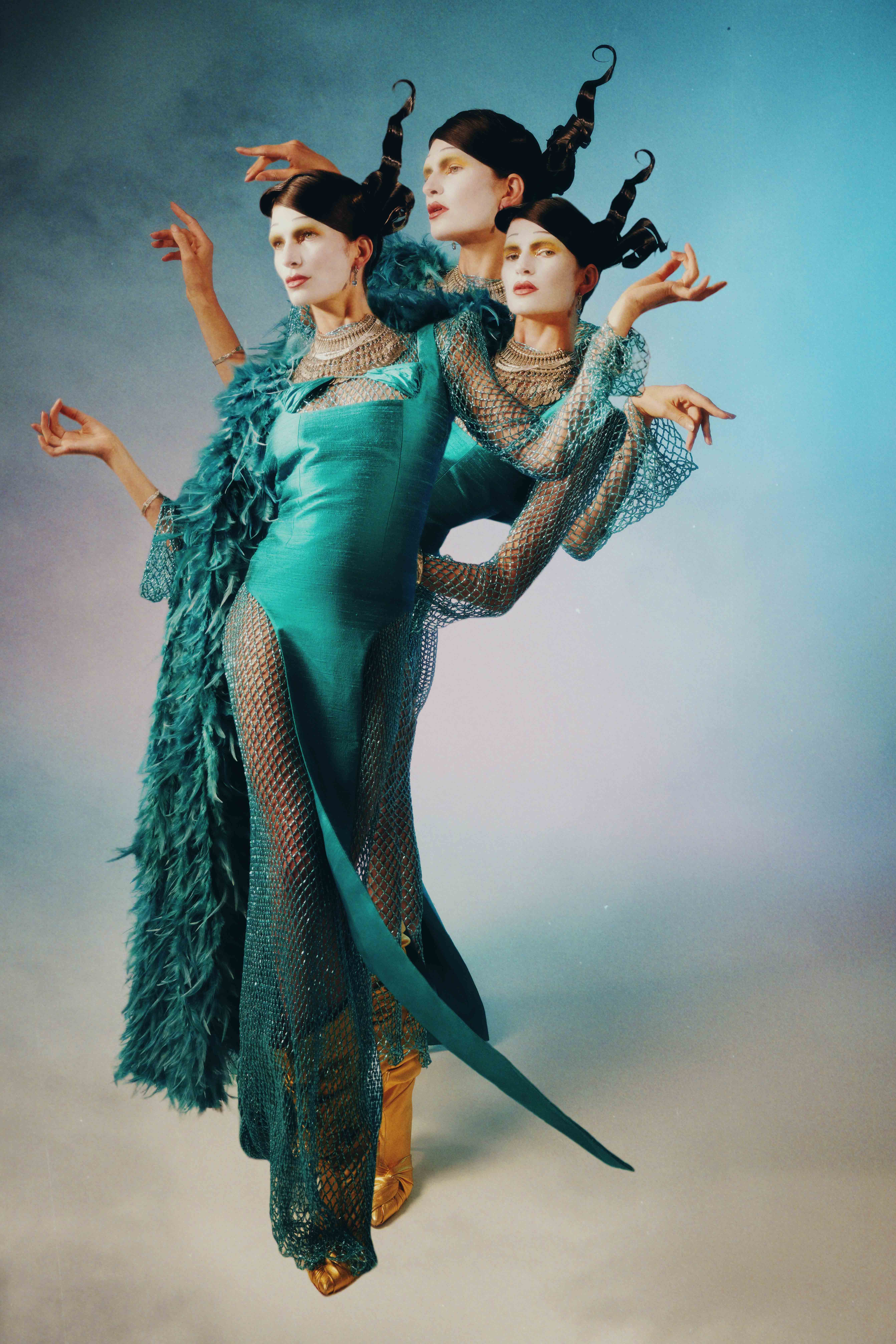 Ermiolita & Ine Michelman & Nouk & Anastasia Jovanovic for Pap Magazine news photo