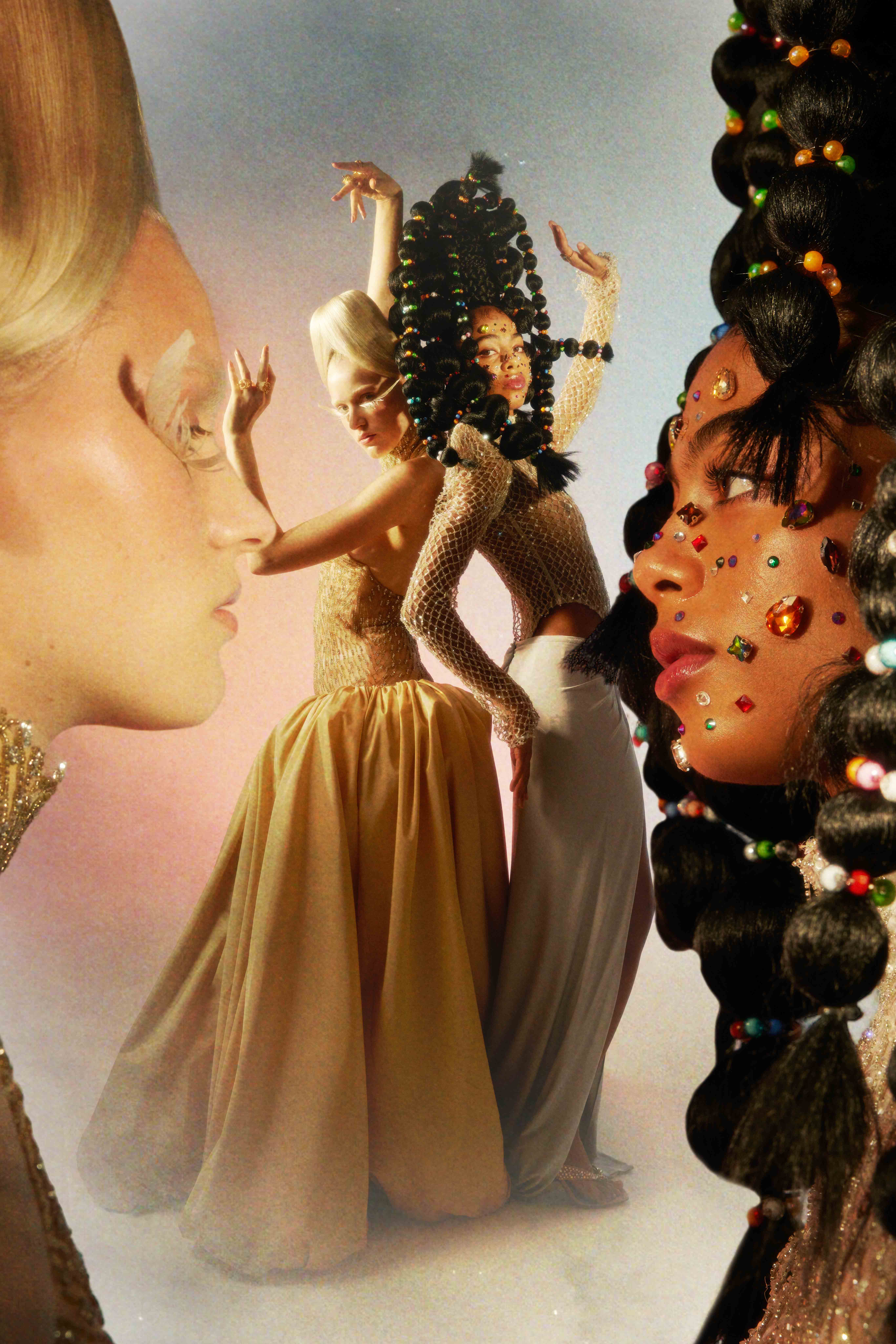 Ermiolita & Ine Michelman & Nouk & Anastasia Jovanovic for Pap Magazine news photo