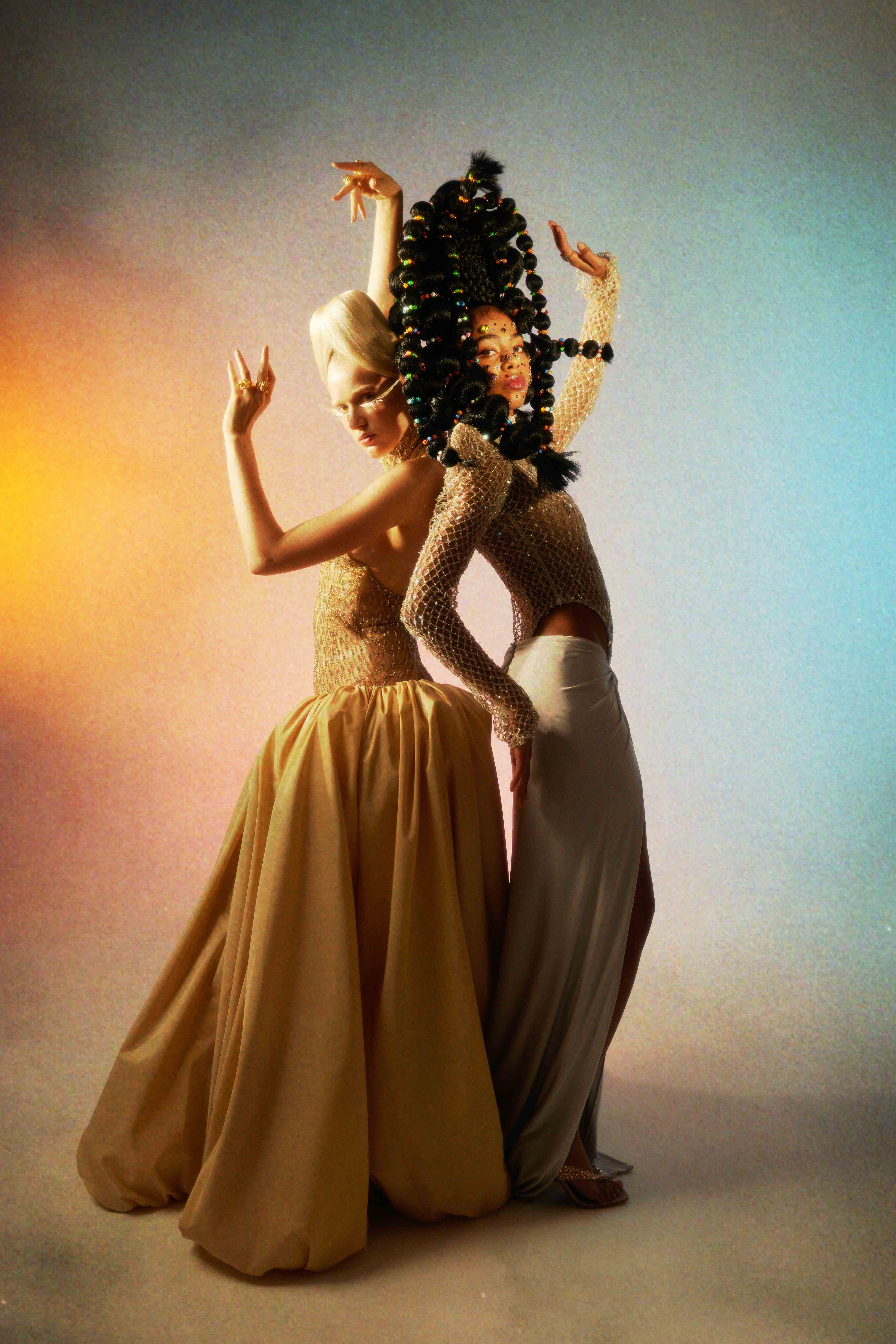 Ermiolita & Ine Michelman & Nouk & Anastasia Jovanovic for Pap Magazine news photo