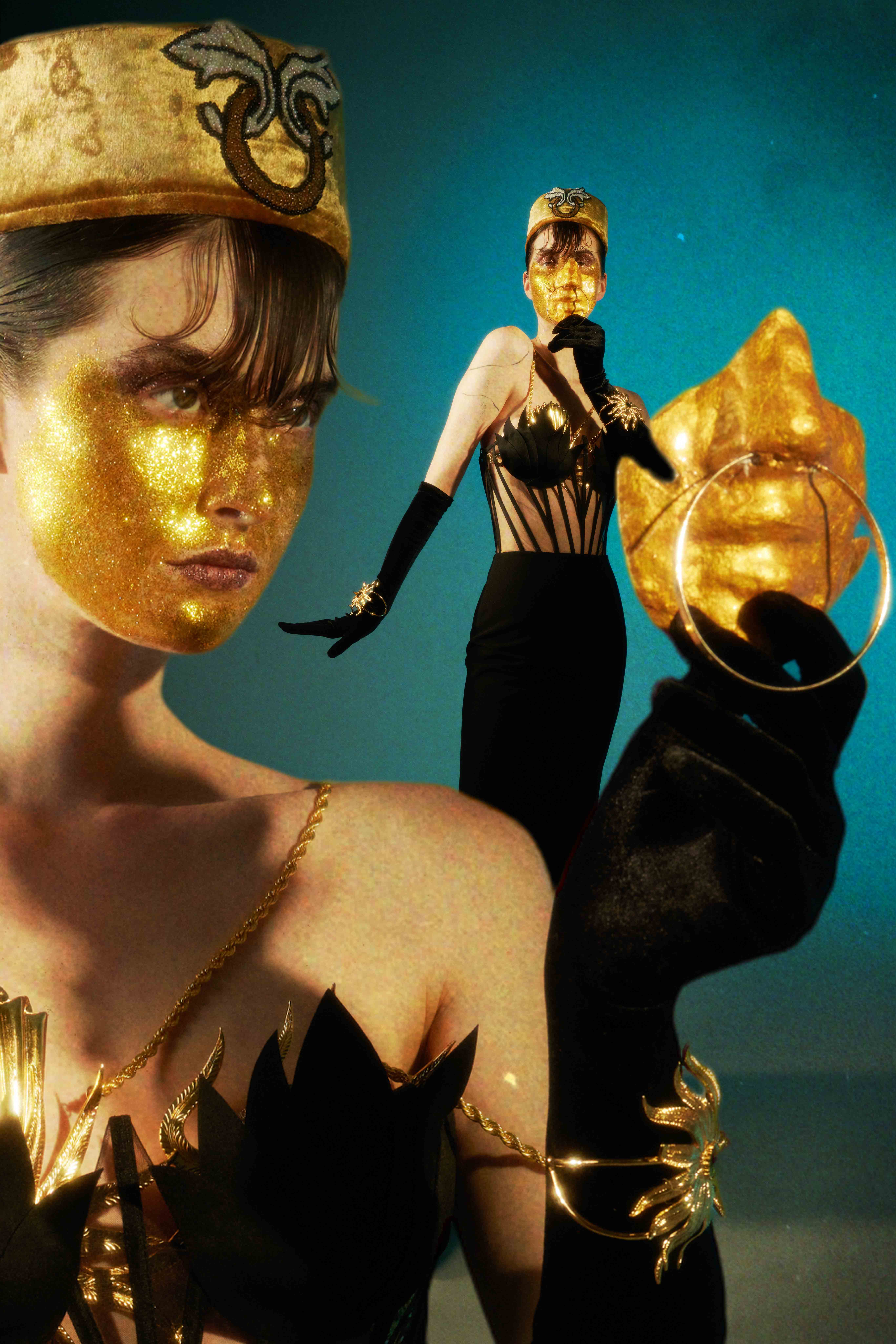 Ermiolita & Ine Michelman & Nouk & Anastasia Jovanovic for Pap Magazine news photo