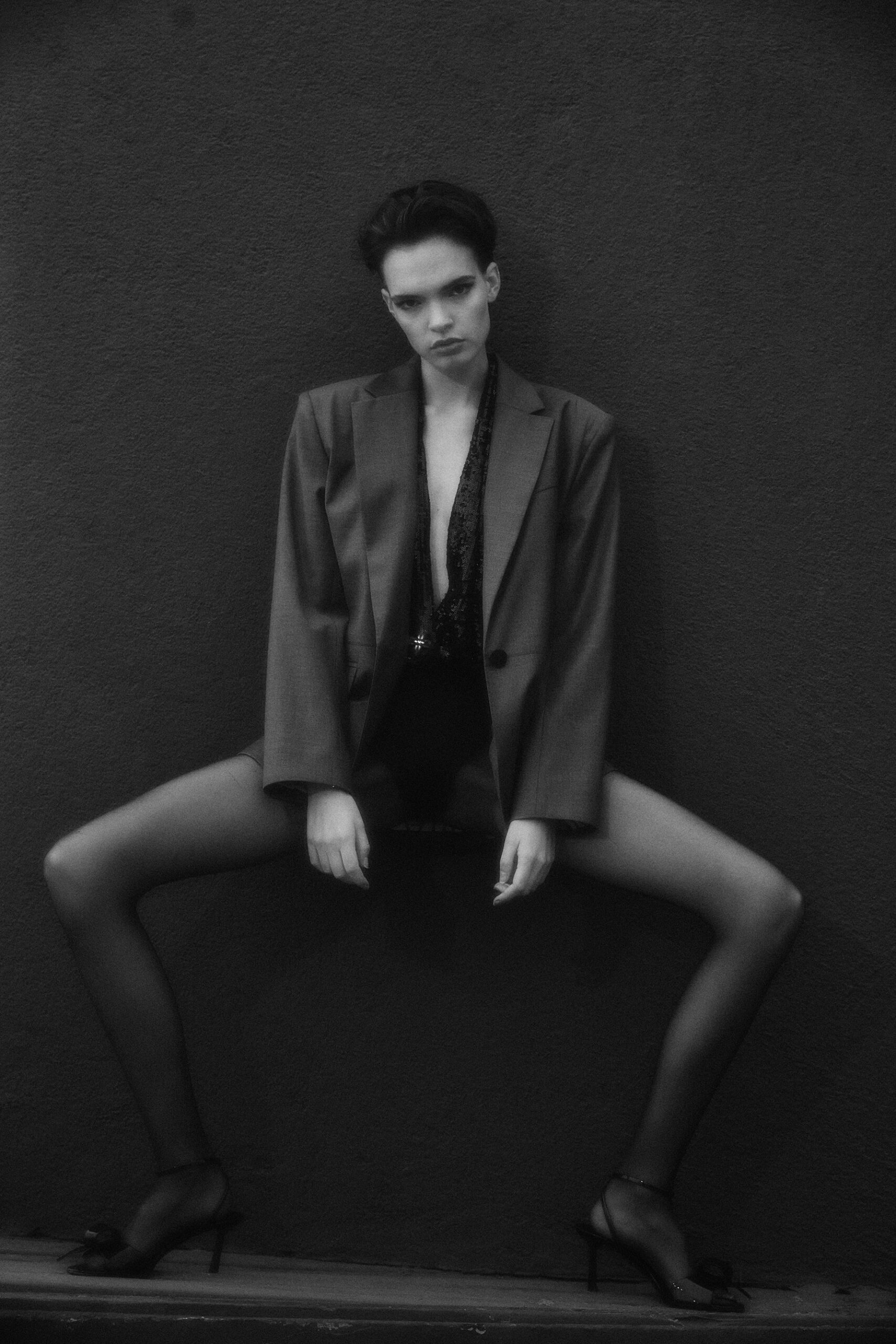 Uliana Graschenkova for L’officiel January’24 news photo