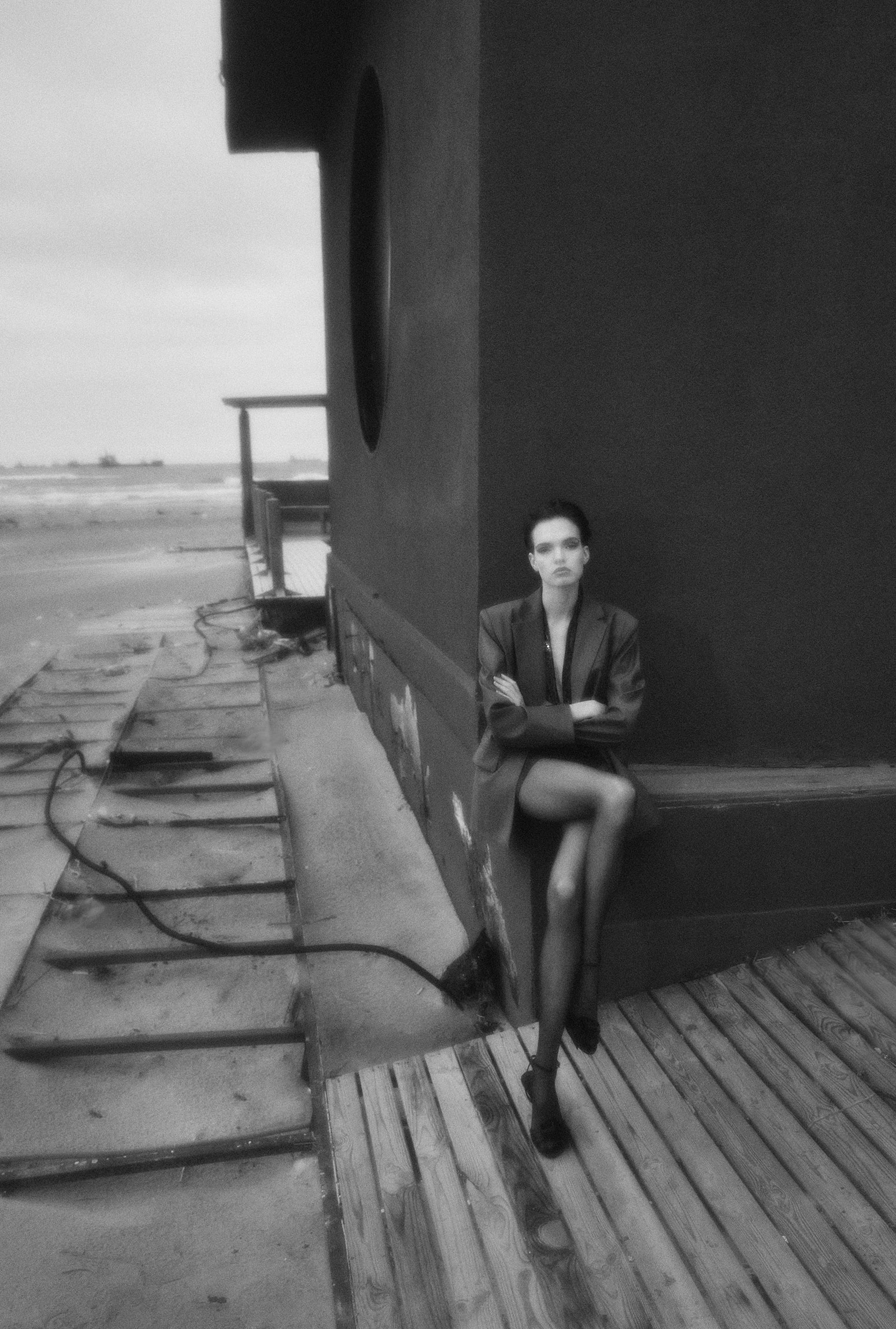 Uliana Graschenkova for L’officiel January’24 news photo