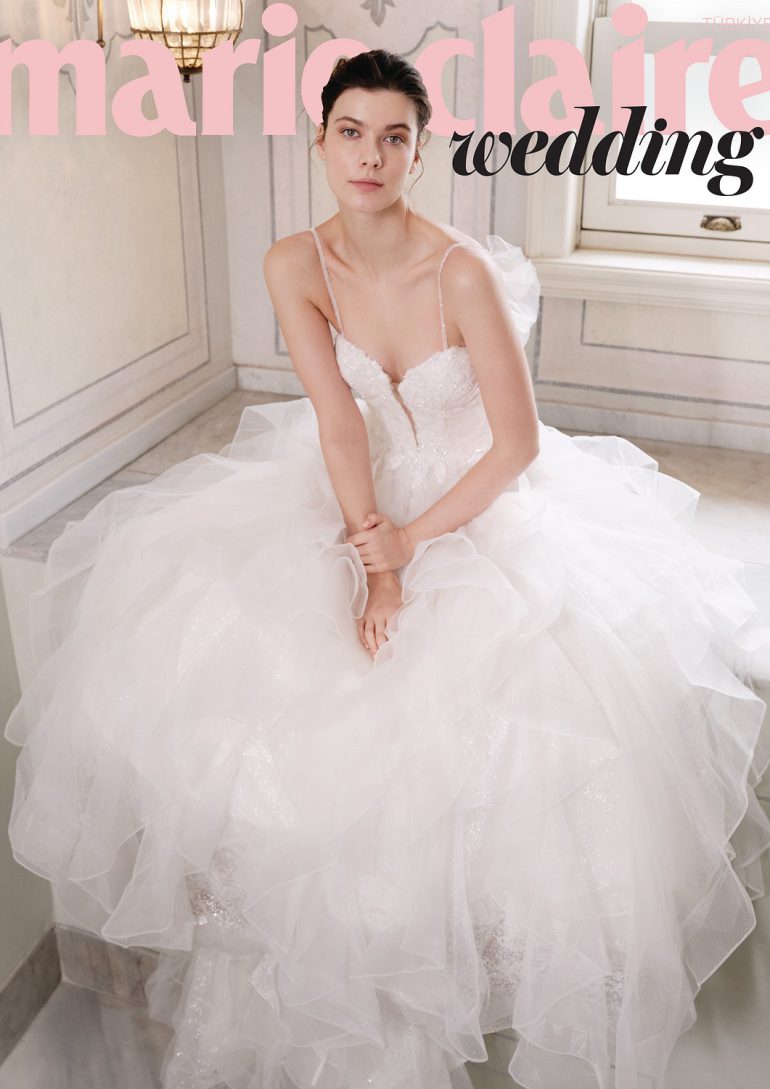 Lexa for Marie Claire Wedding Issue