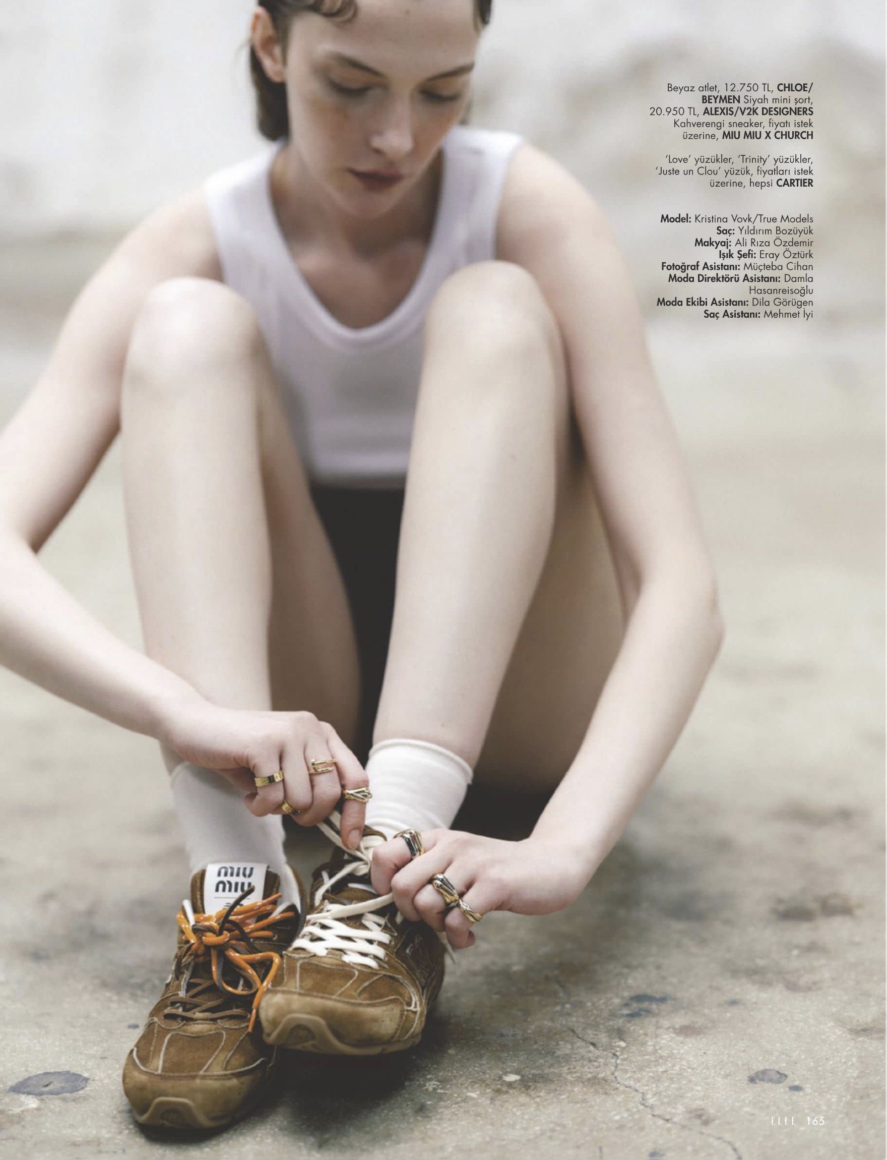 Vovk for elle April’24 Issue news photo