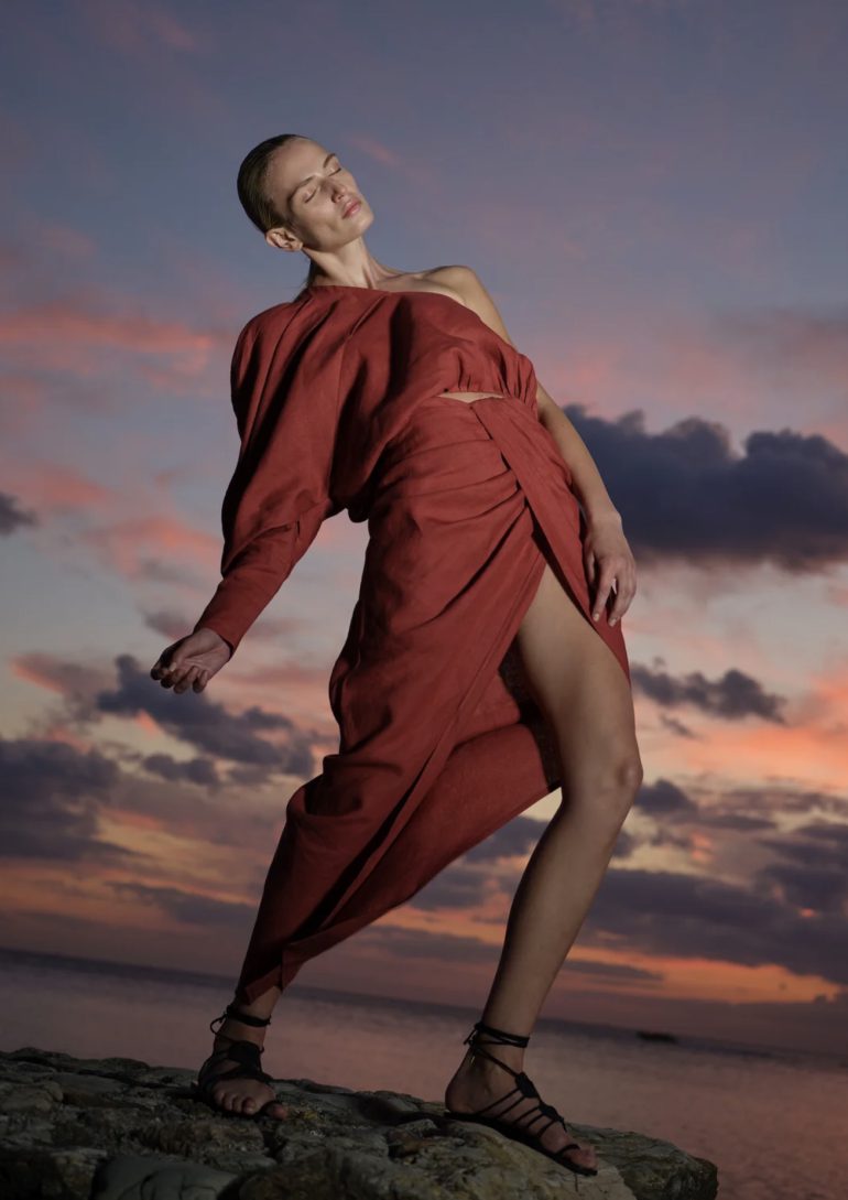 Aliz Menyhert for Piece of White SS’24 Collection