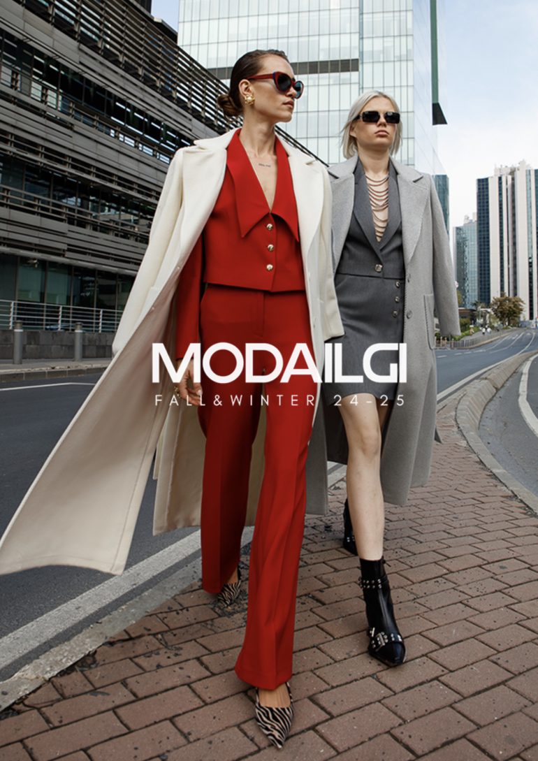 Anastasiia Liundrynskina & Paula Rudevica for Moda İlgi FW’24-25 Collection